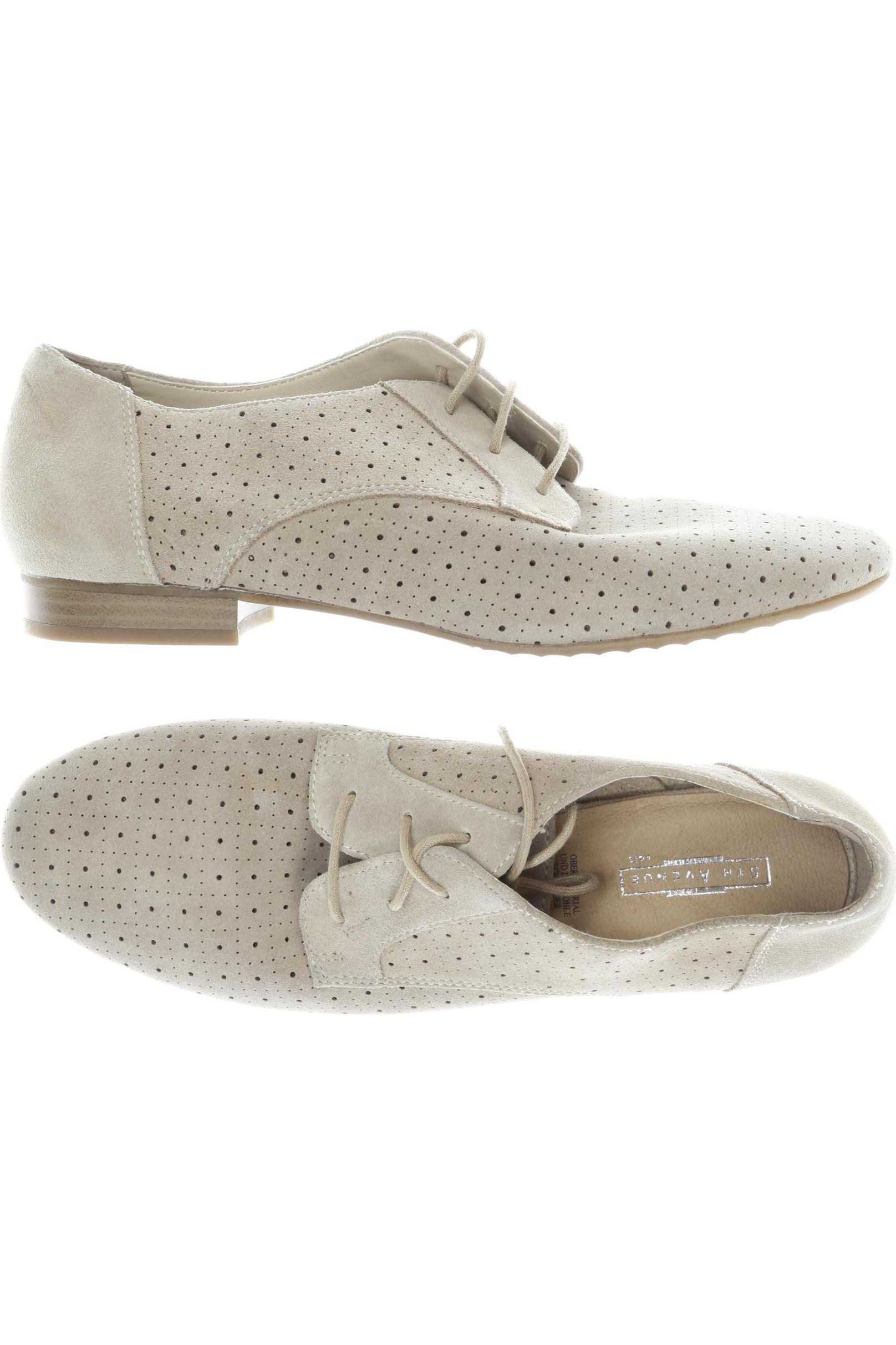 

5th Avenue Damen Halbschuh, beige, Gr. 40