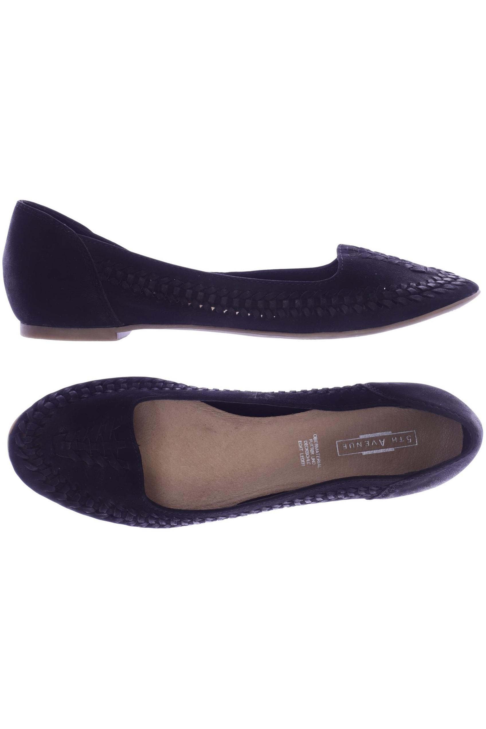 

5th Avenue Damen Ballerinas, schwarz