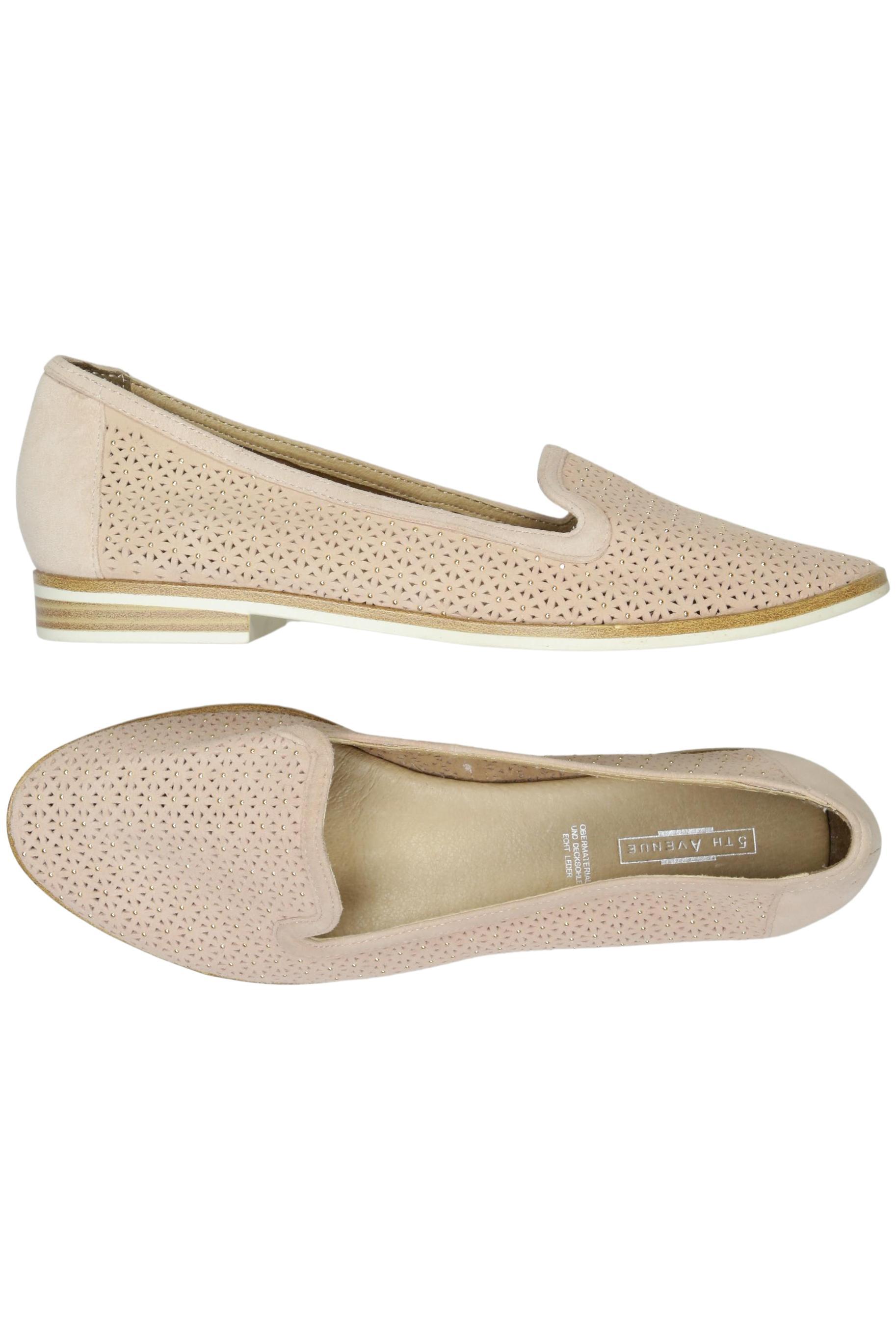 

5th Avenue Damen Halbschuh, beige, Gr. 42