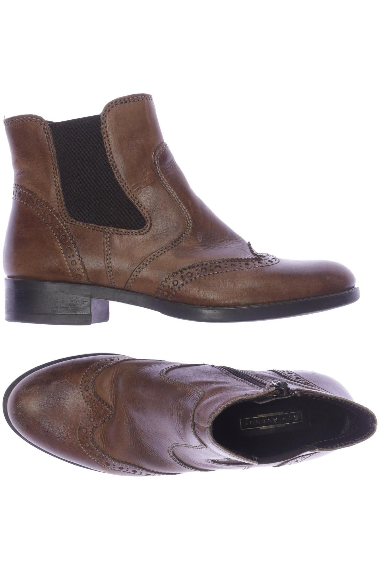 

5th Avenue Damen Stiefelette, braun, Gr. 37