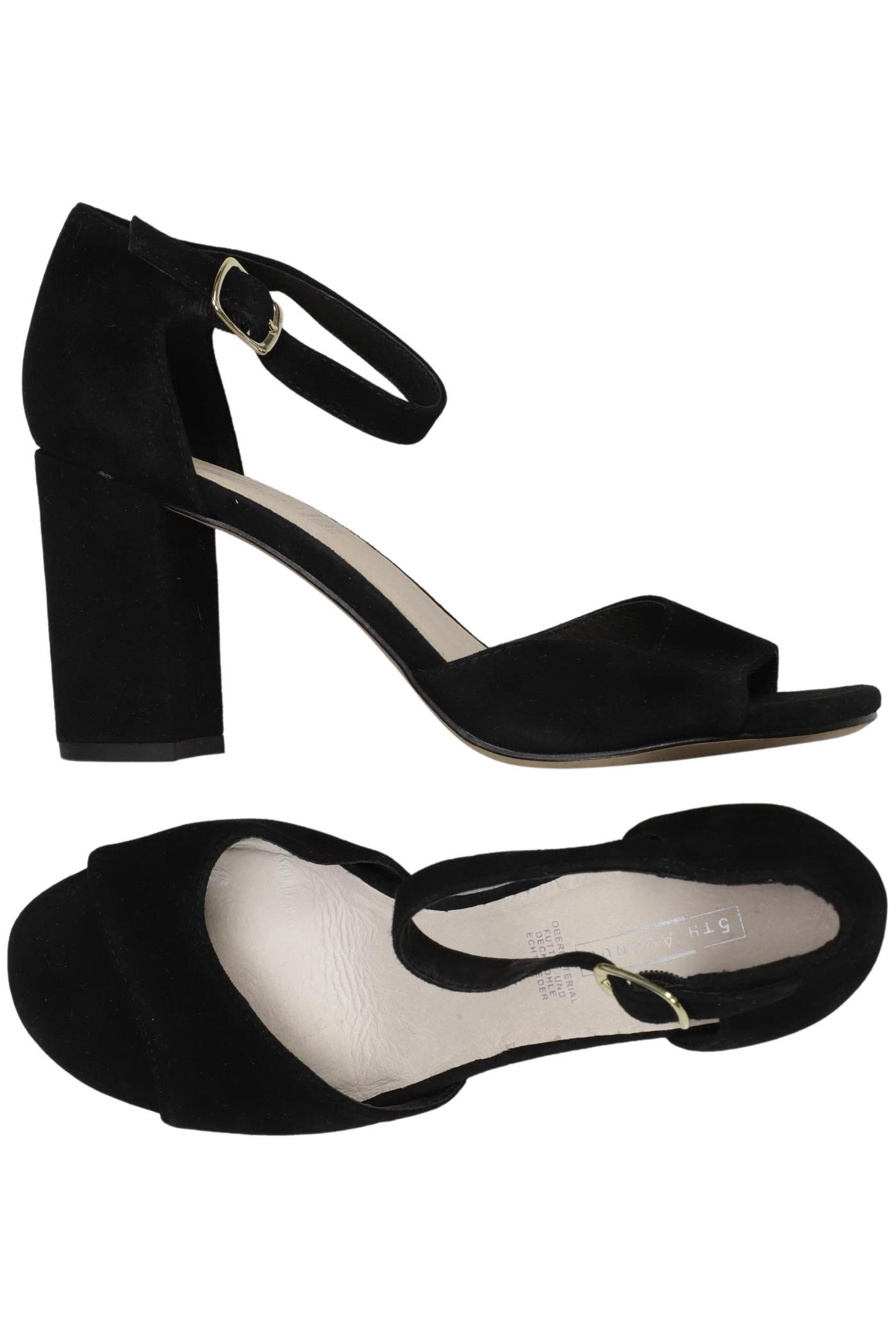 

5th Avenue Damen Sandale, schwarz, Gr. 39