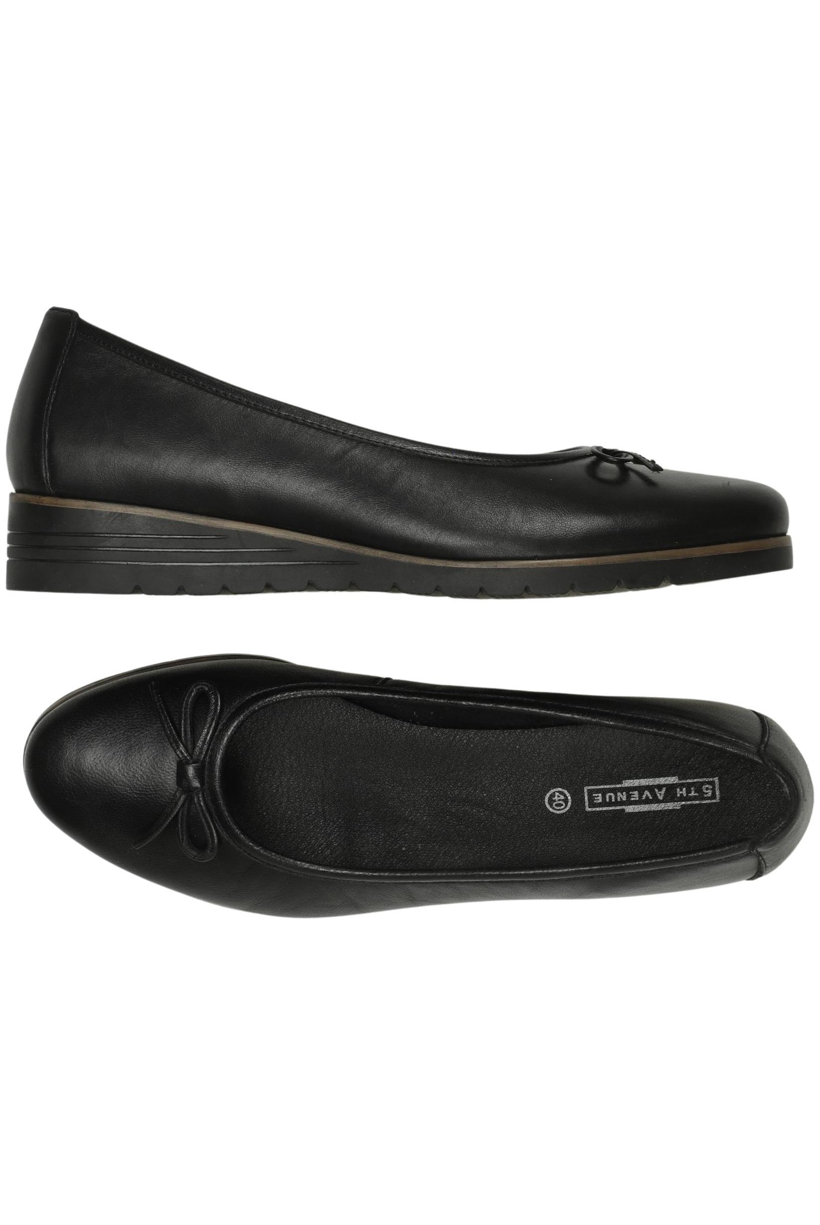 

5th Avenue Damen Ballerinas, schwarz, Gr. 40