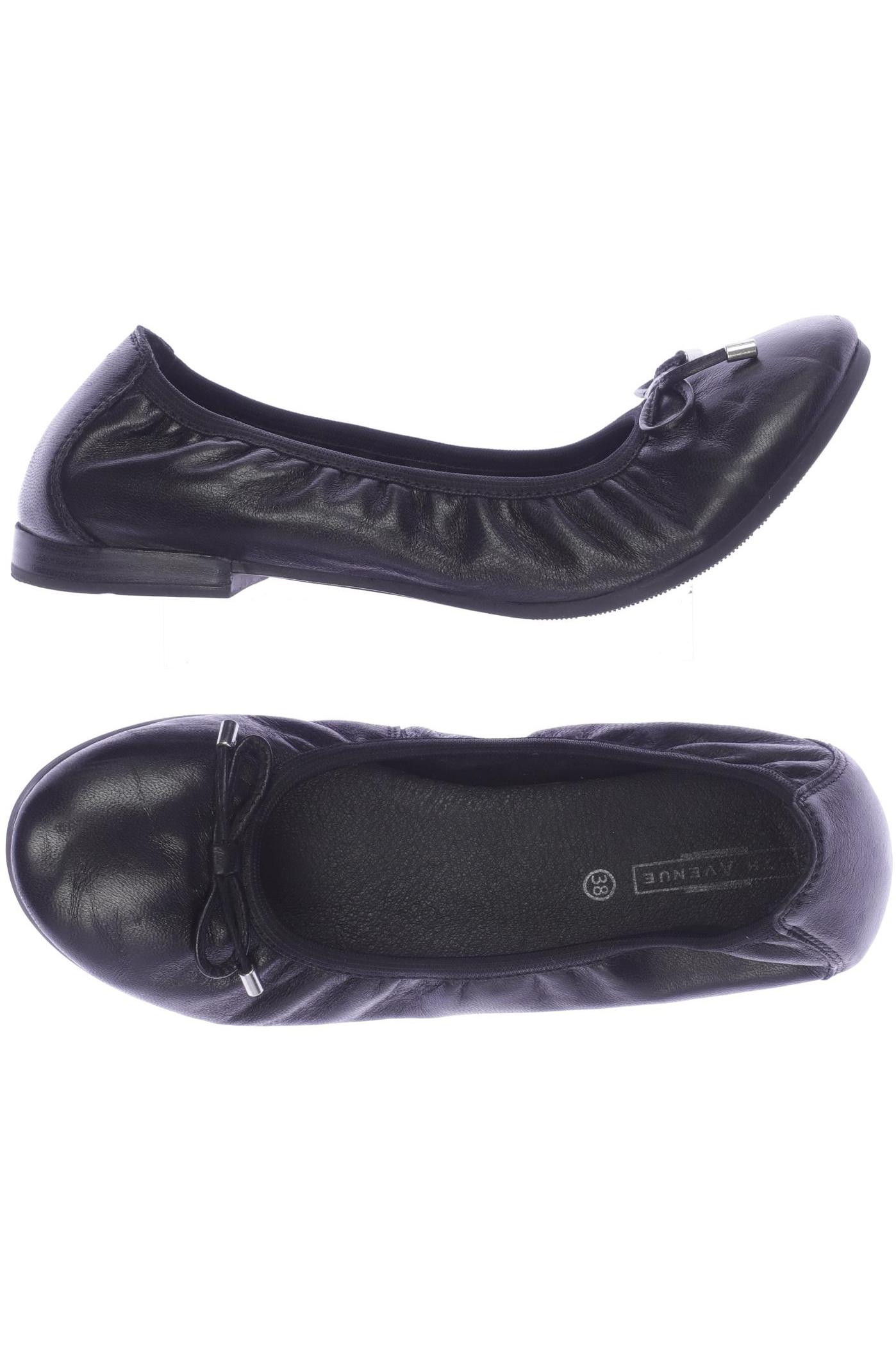 

5th Avenue Damen Ballerinas, schwarz, Gr. 38