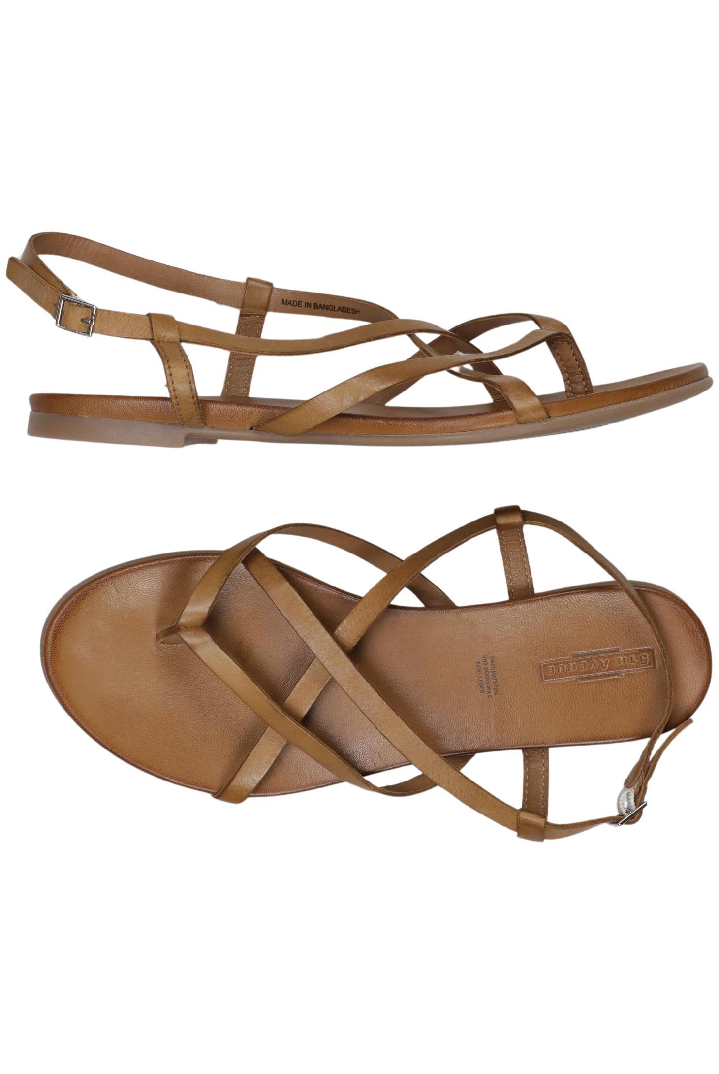 

5th Avenue Damen Sandale, braun, Gr. 42