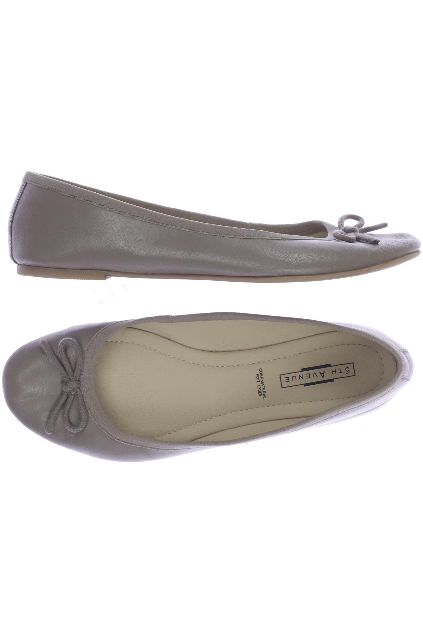 

5th Avenue Damen Ballerinas, grau, Gr. 38