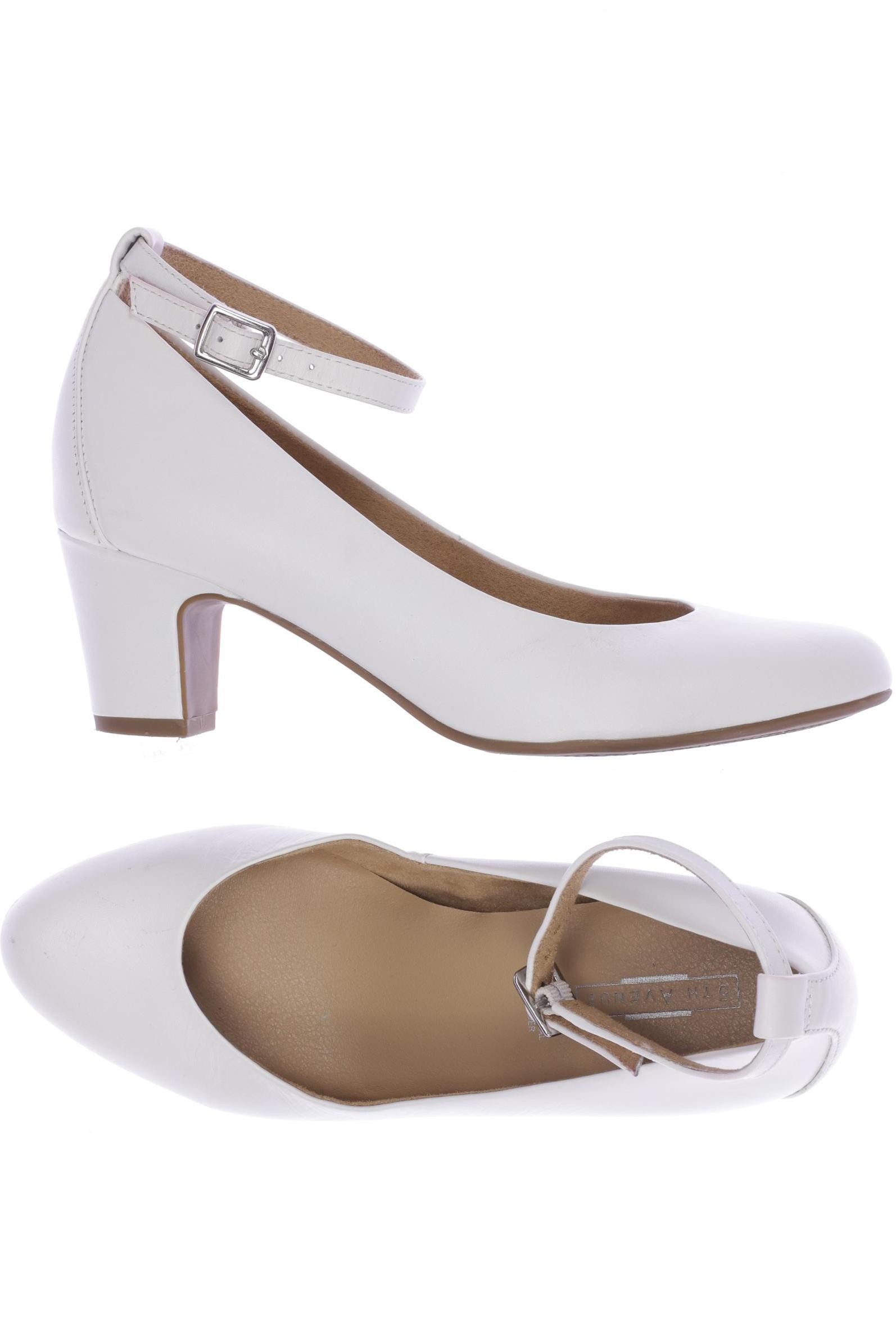 

5th Avenue Damen Pumps, weiß, Gr. 36