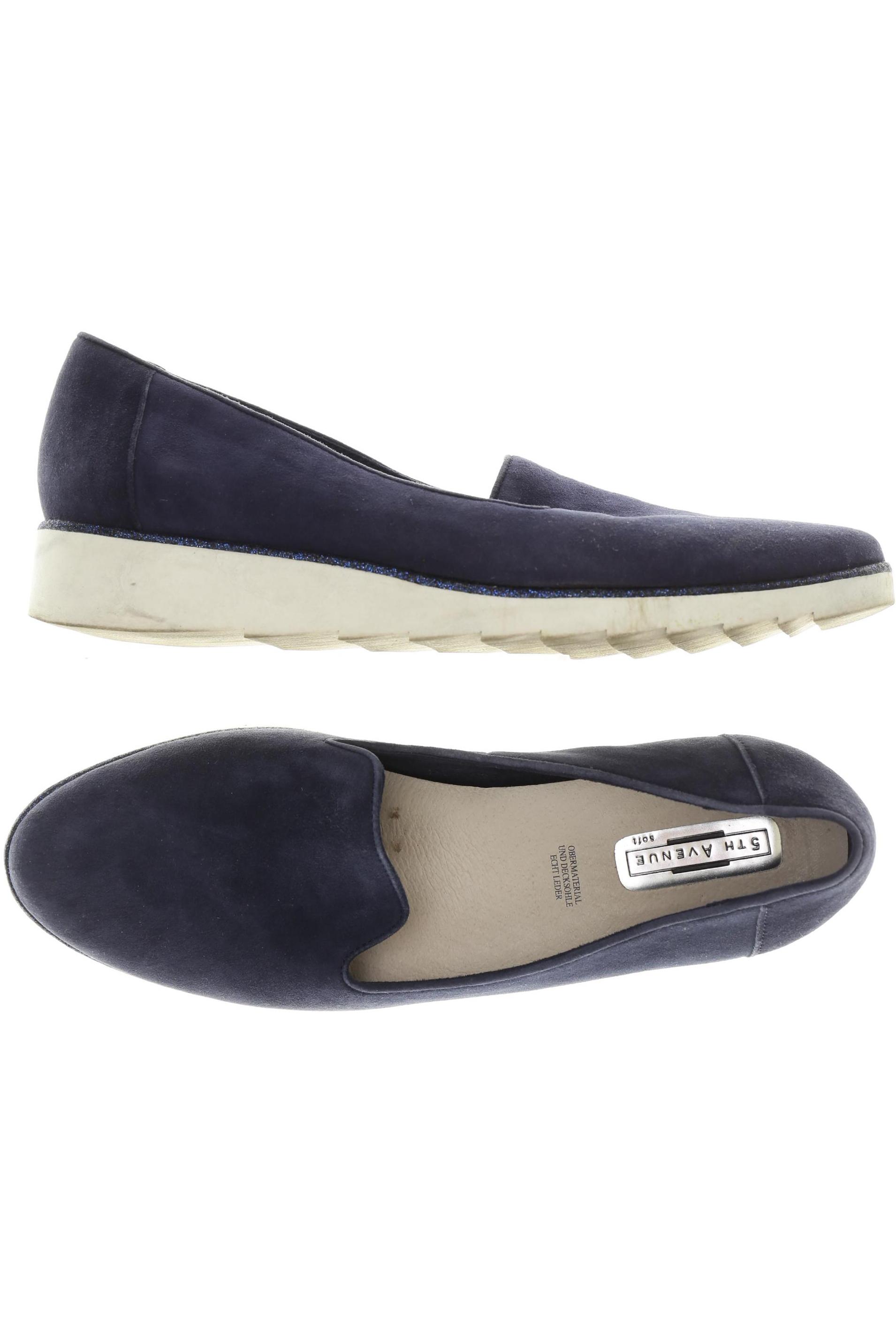 

5th Avenue Damen Halbschuh, blau, Gr. 40