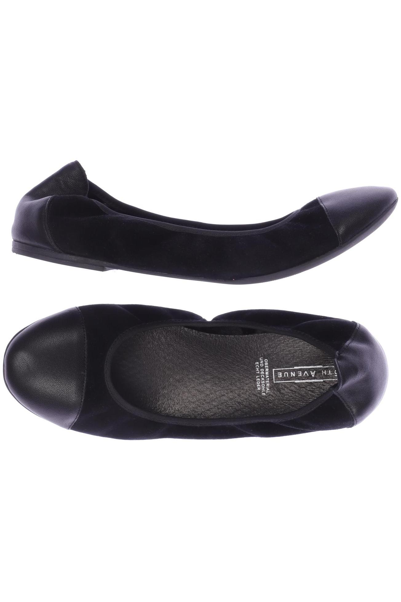 

5th Avenue Damen Ballerinas, schwarz, Gr. 39