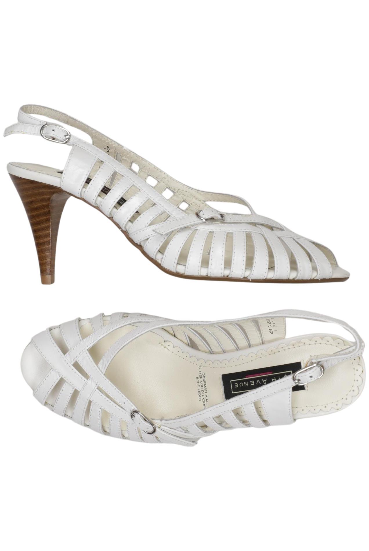 

5th Avenue Damen Sandale, weiß, Gr. 37