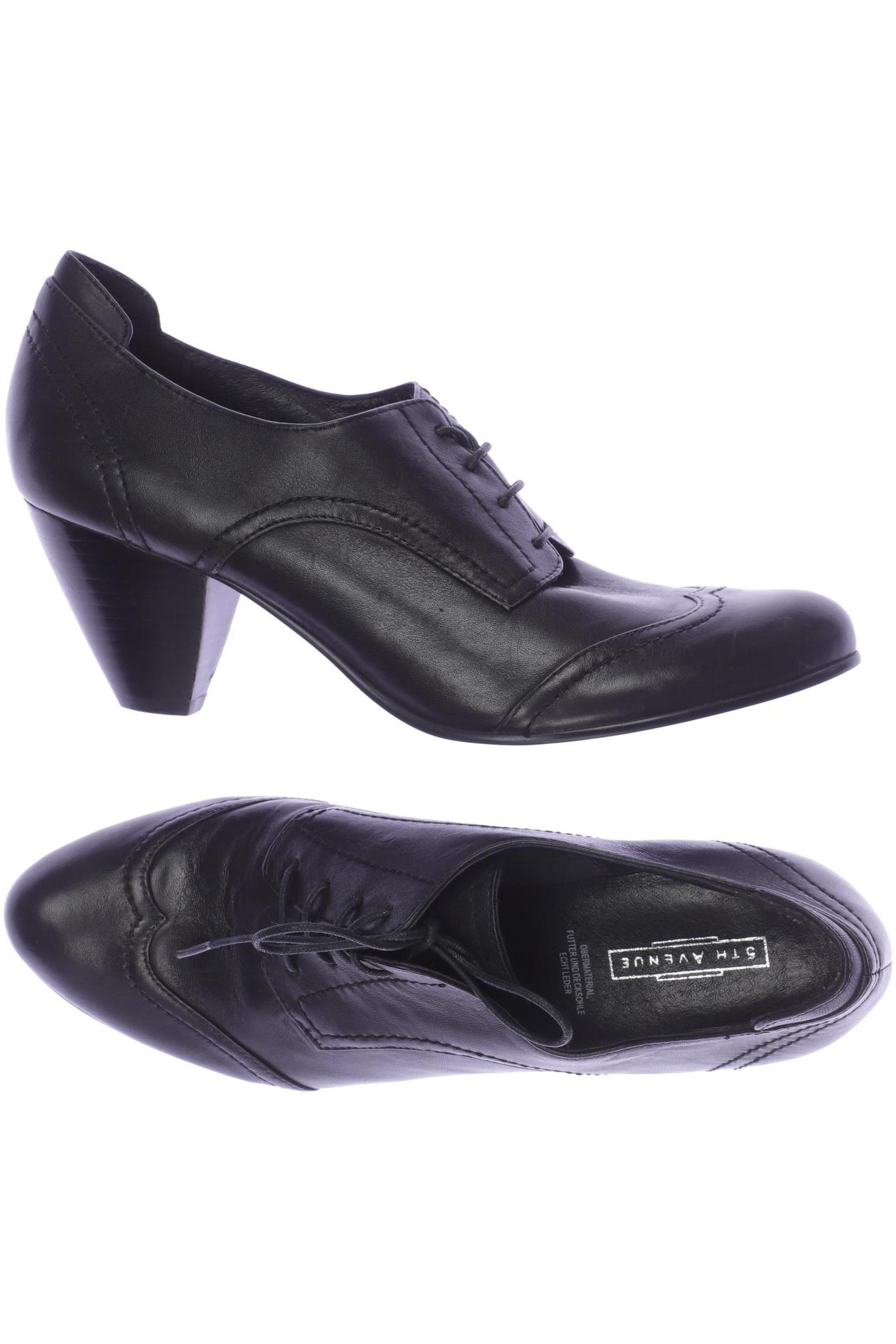 

5th Avenue Damen Halbschuh, schwarz, Gr. 39