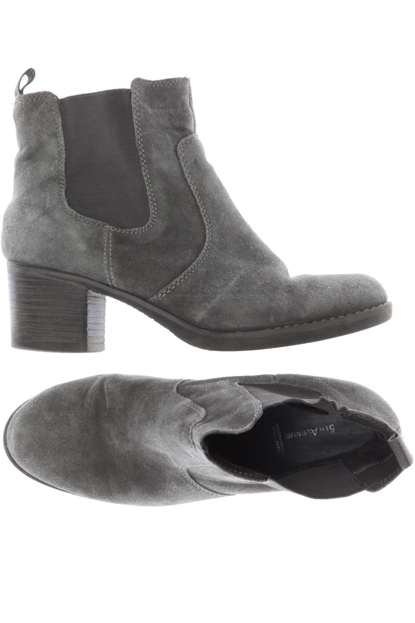 

5th Avenue Damen Stiefelette, grau, Gr. 37