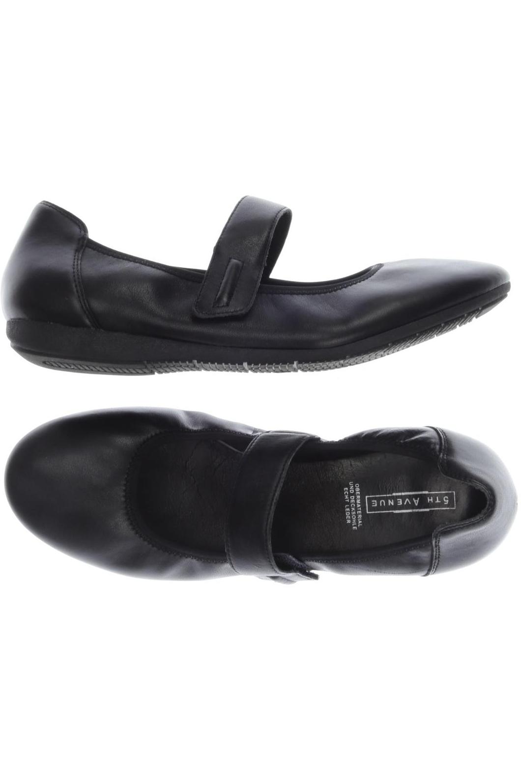 

5th Avenue Damen Ballerinas, schwarz, Gr. 40