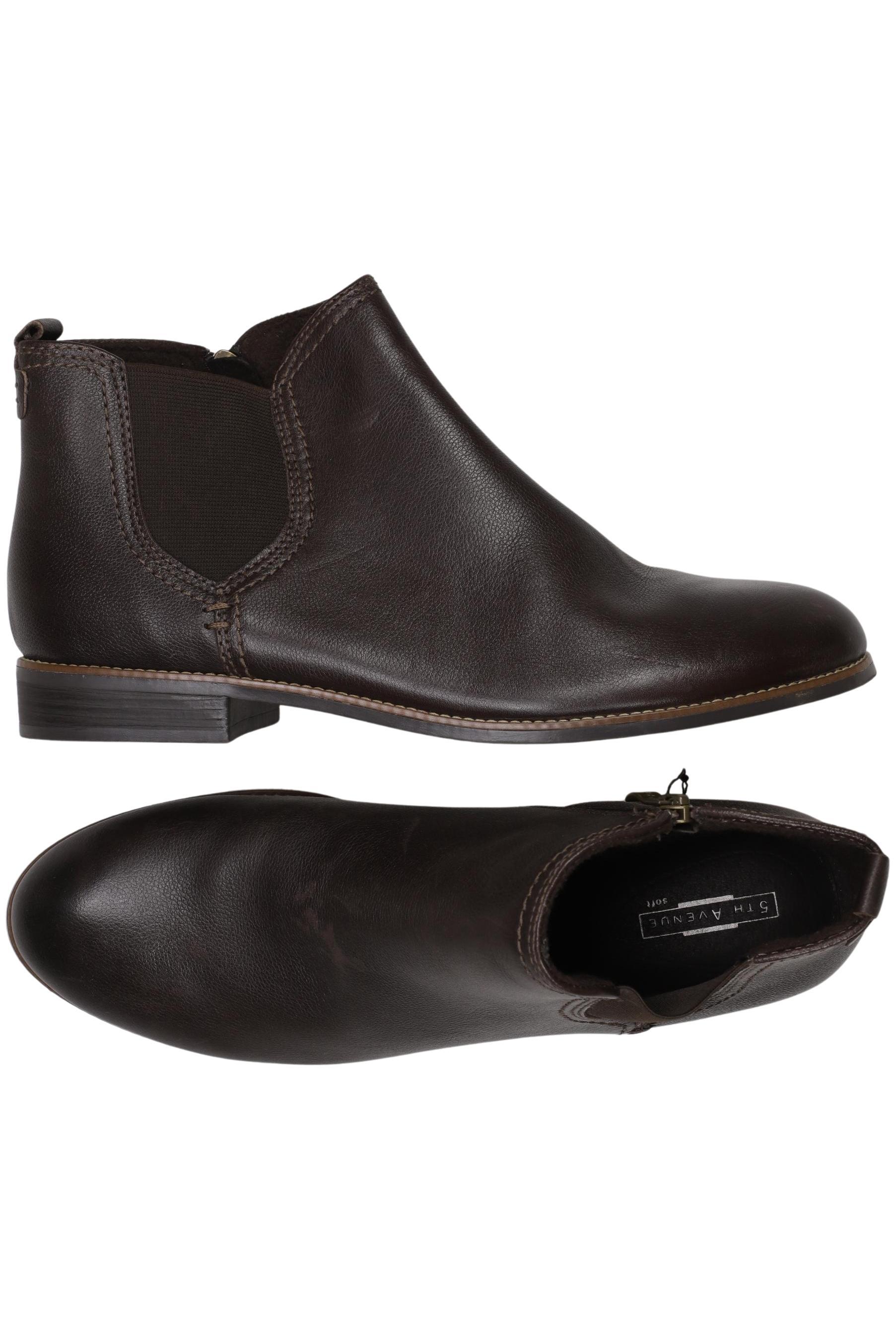 

5th Avenue Damen Stiefelette, braun, Gr. 42