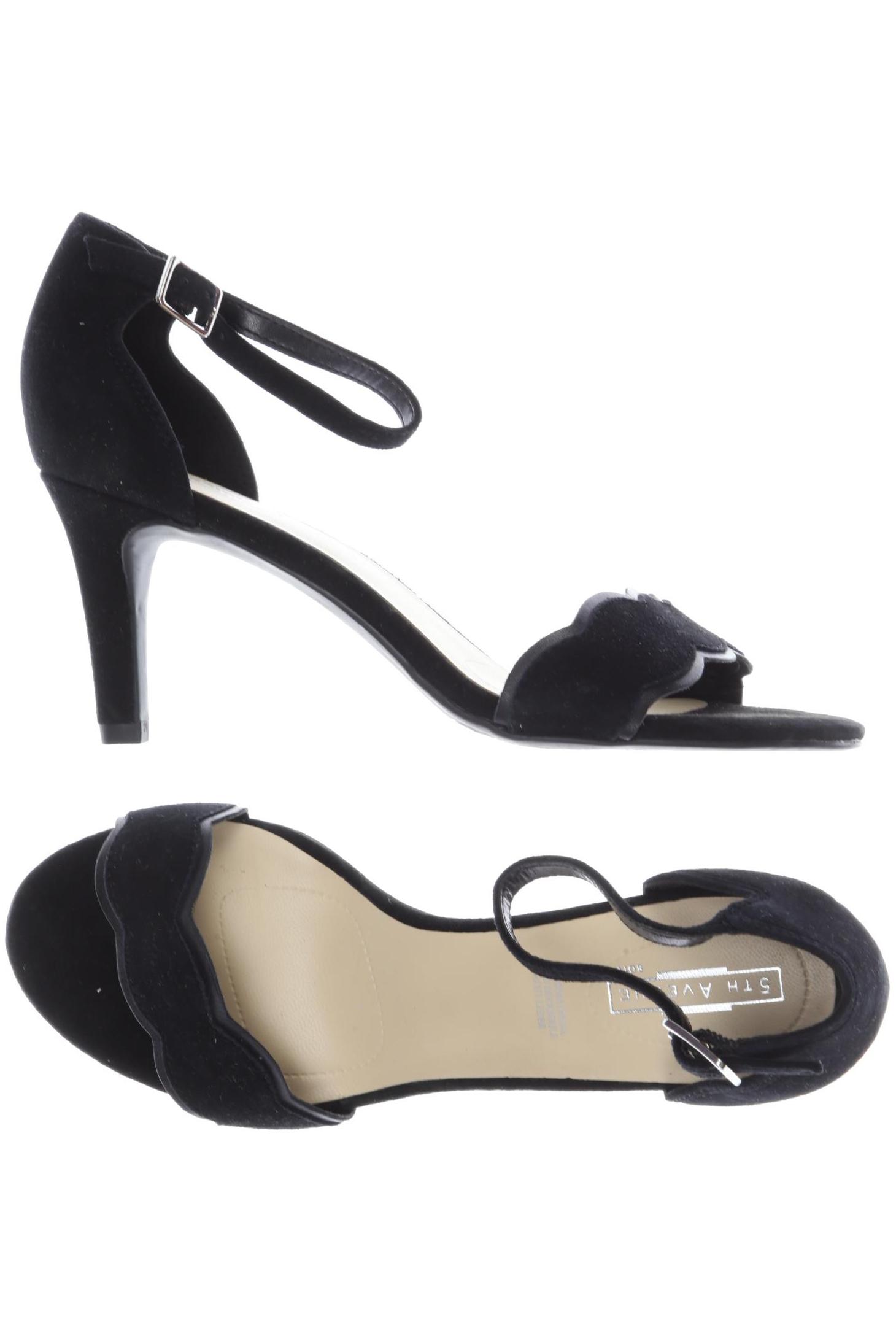 

5th Avenue Damen Sandale, schwarz, Gr. 37