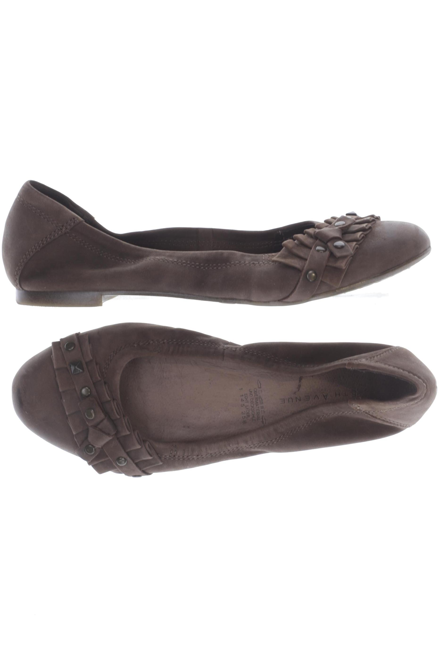 

5th Avenue Damen Ballerinas, braun, Gr. 37