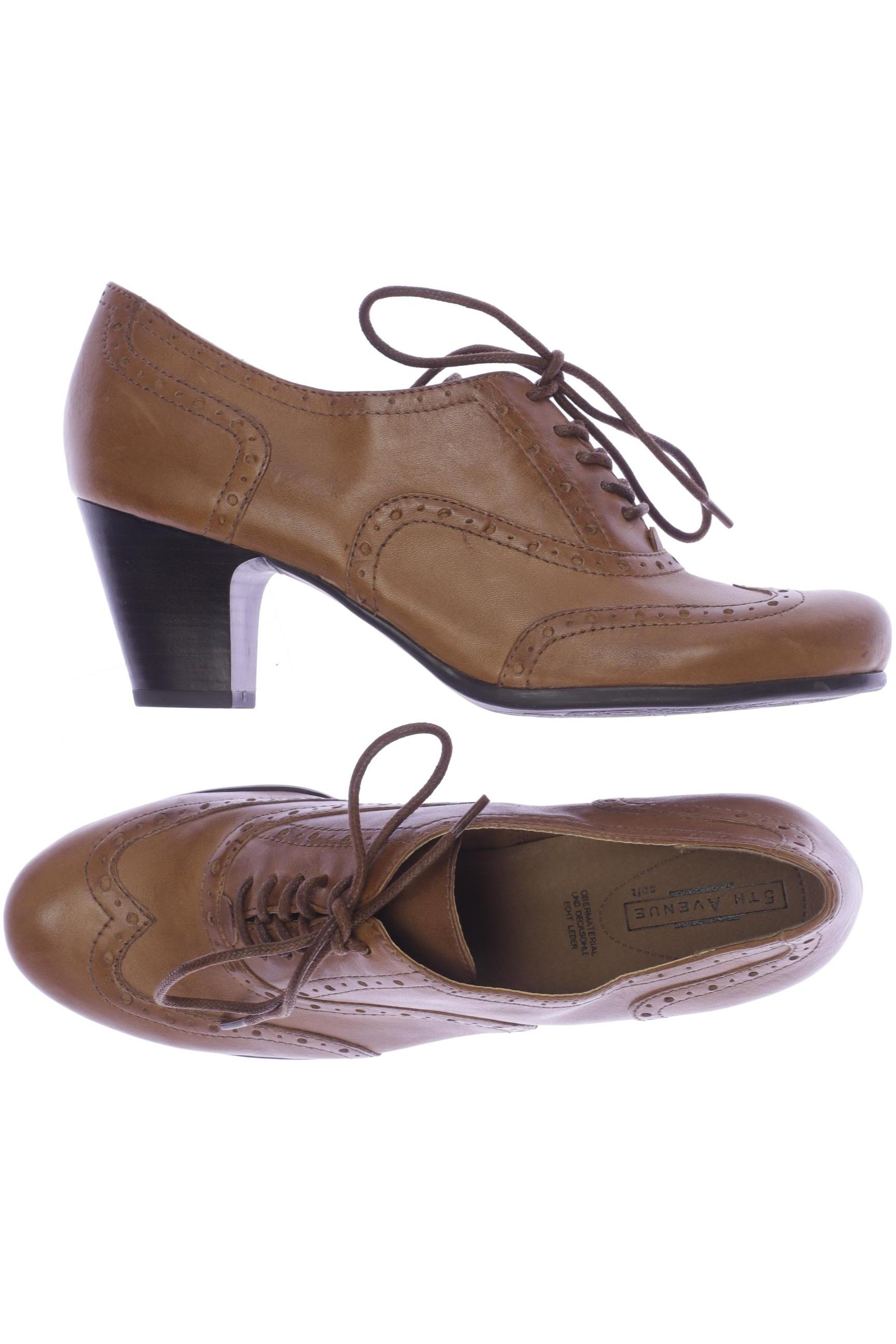 

5th Avenue Damen Halbschuh, braun, Gr. 39