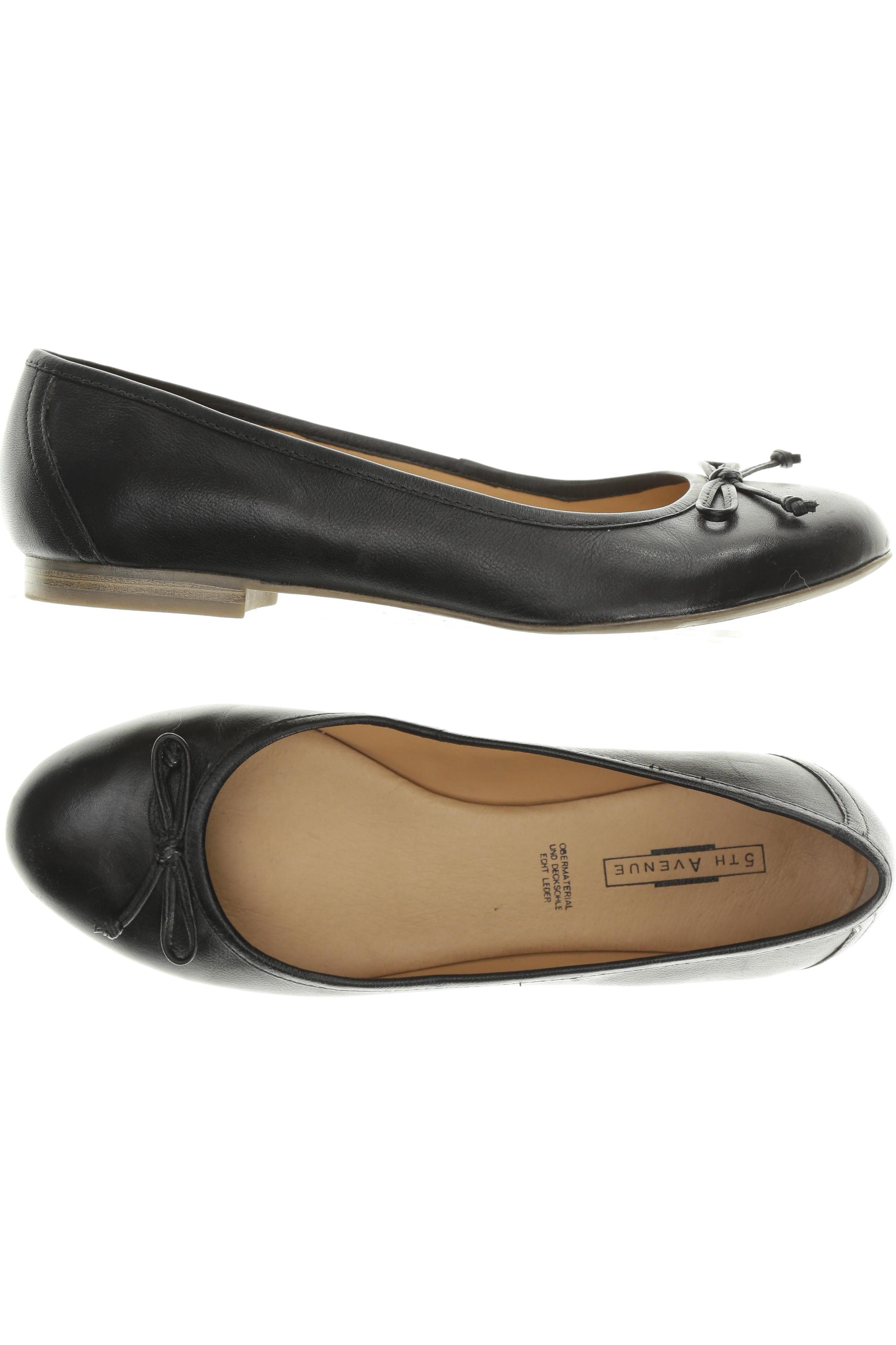 

5th Avenue Damen Ballerinas, schwarz, Gr. 38