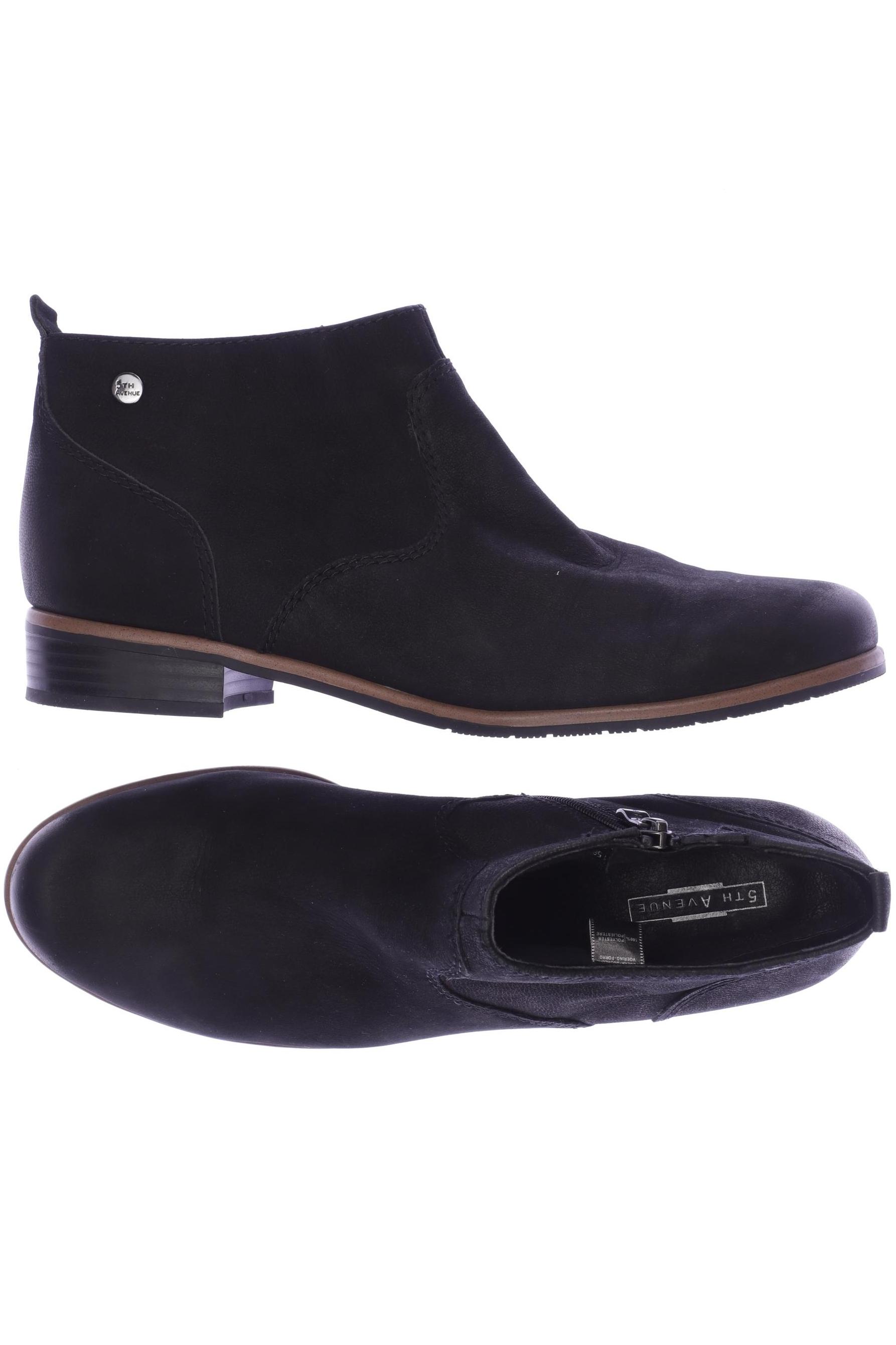 

5th Avenue Damen Stiefelette, schwarz, Gr. 42