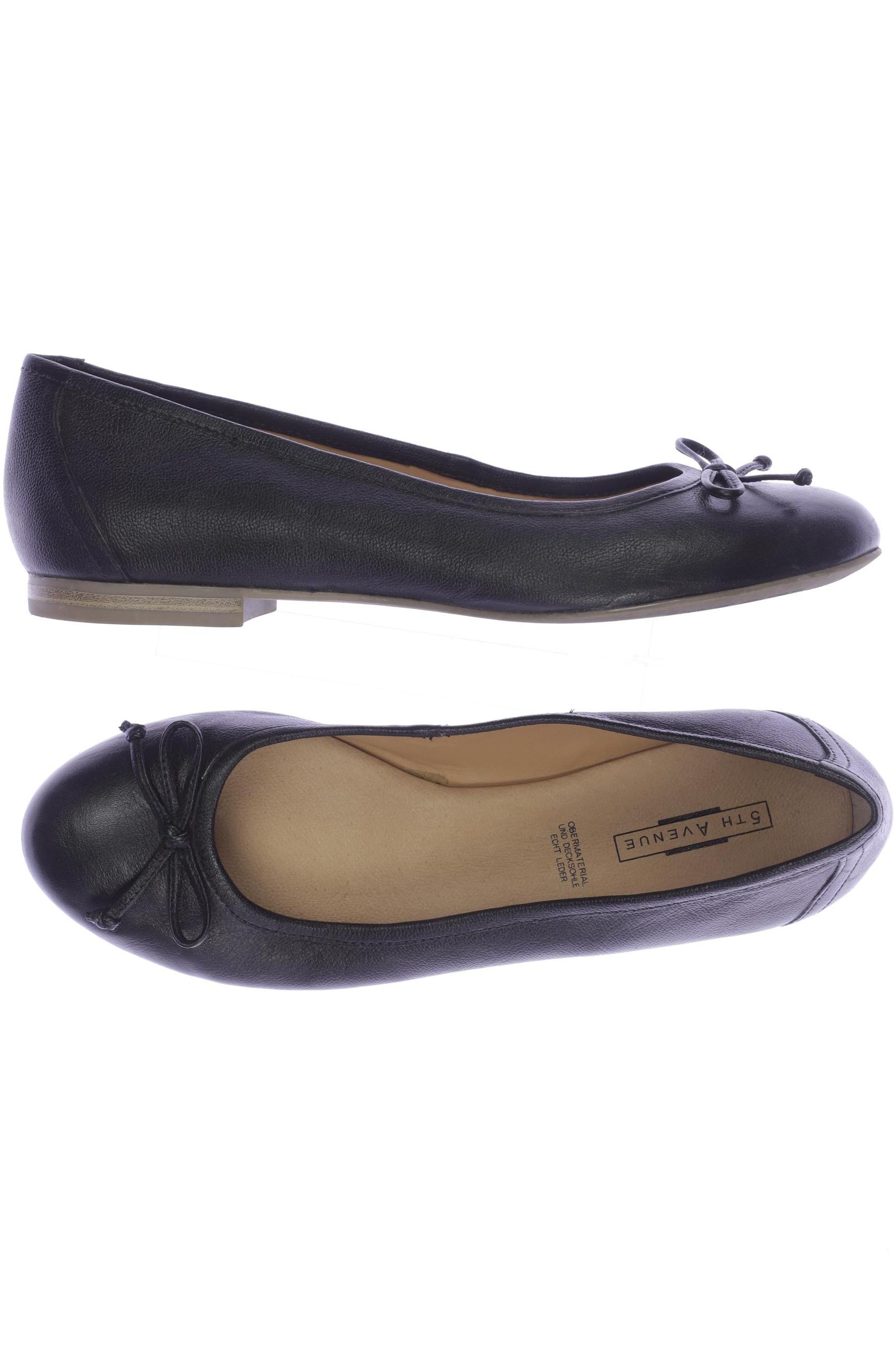 

5th Avenue Damen Ballerinas, schwarz