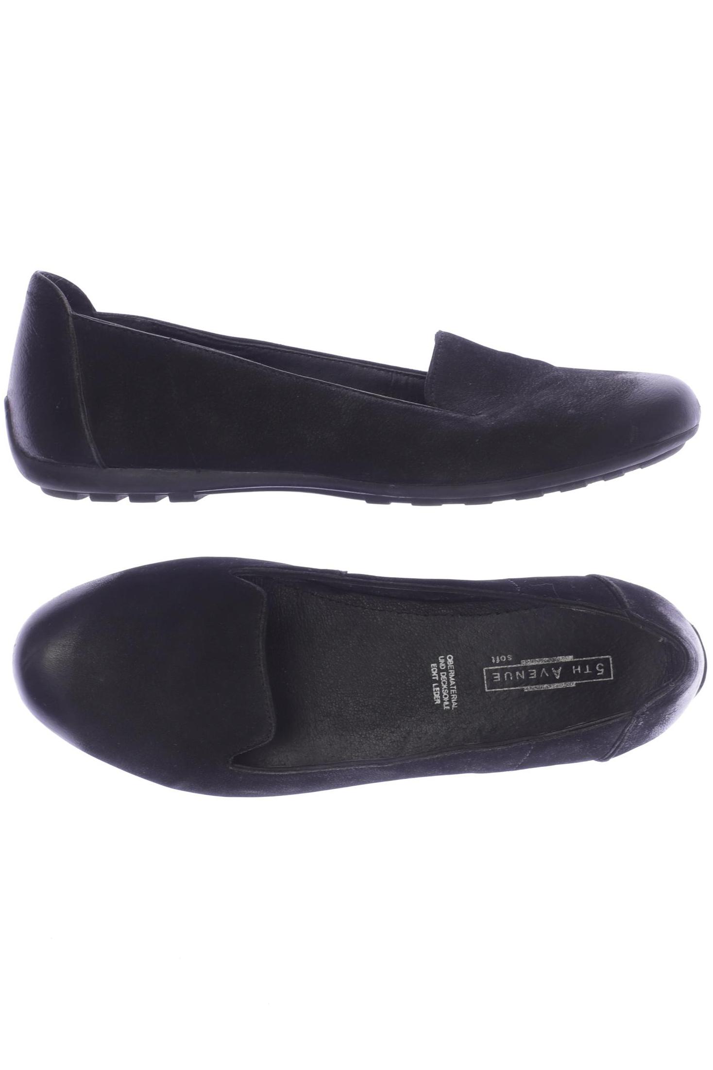 

5th Avenue Damen Ballerinas, schwarz, Gr. 36