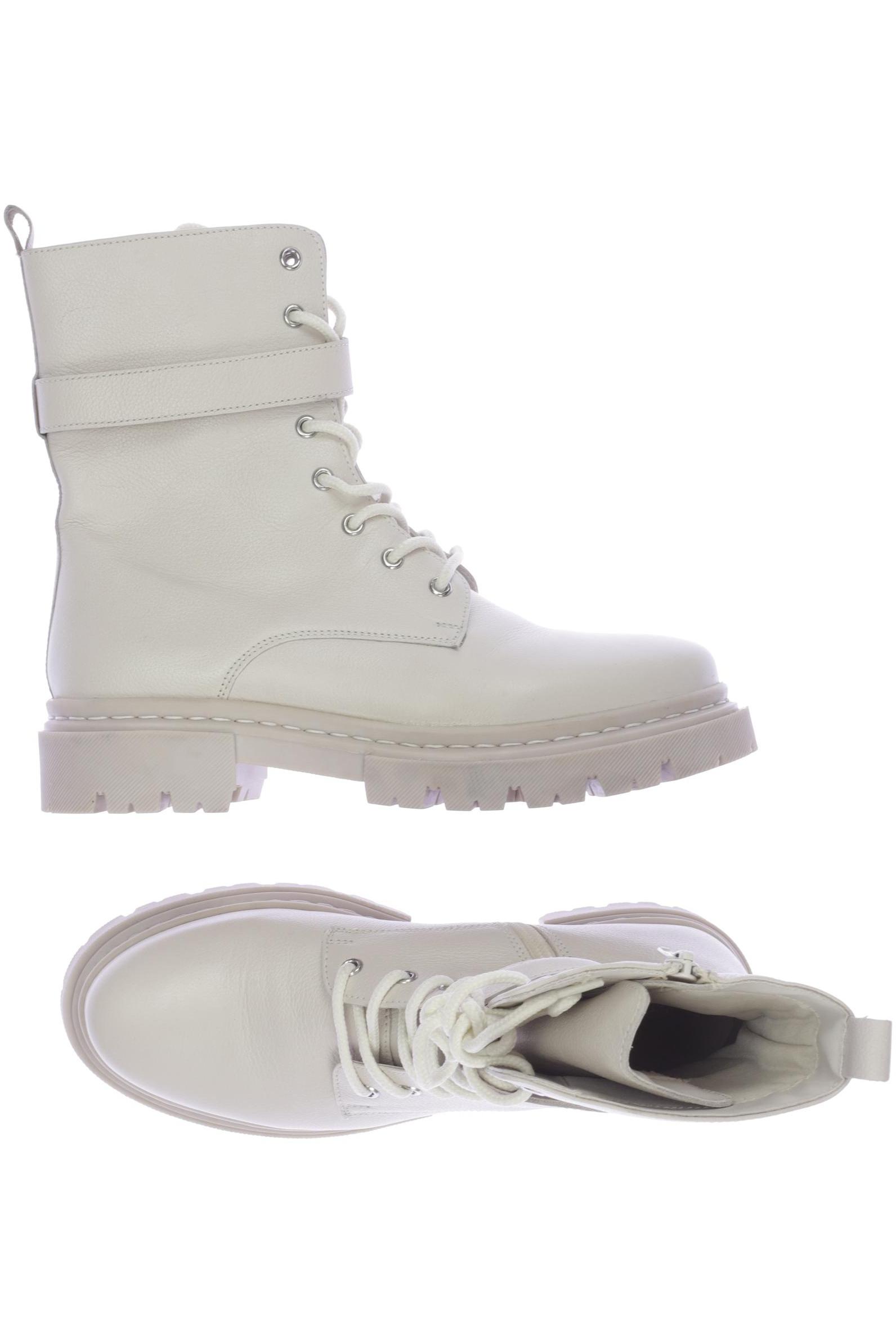 

5th Avenue Damen Stiefelette, cremeweiß, Gr. 38