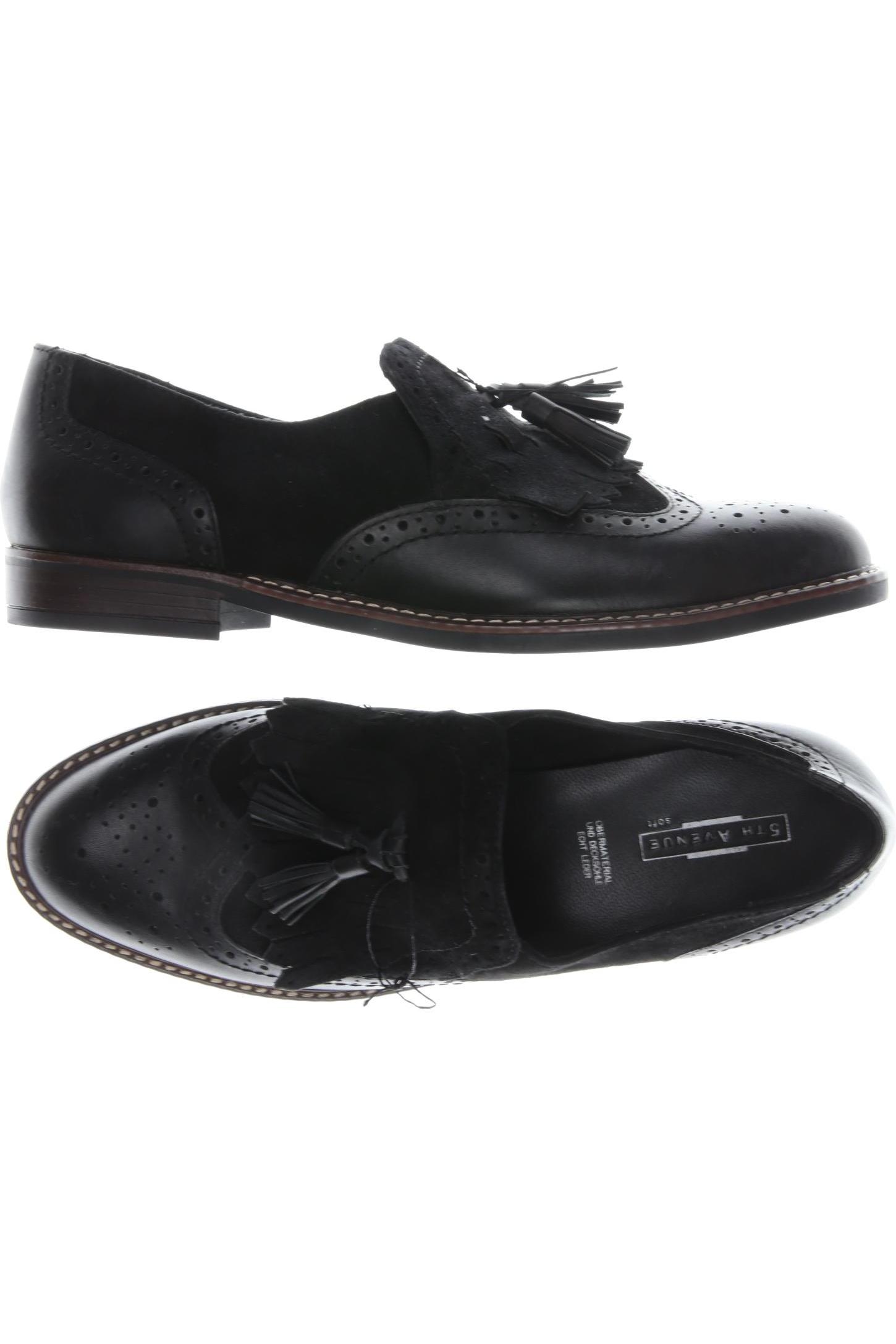 

5th Avenue Damen Halbschuh, schwarz, Gr. 39