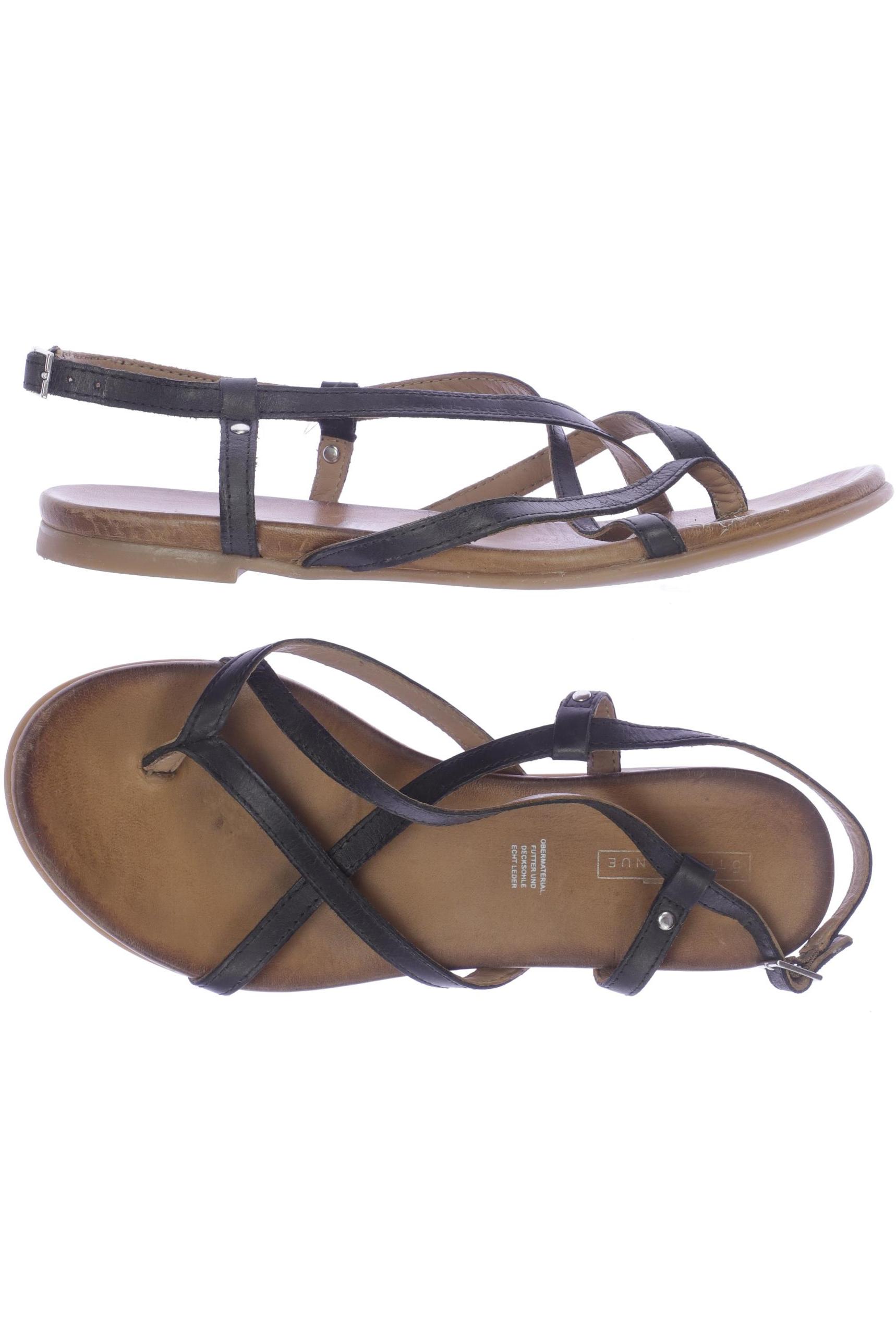 

5th Avenue Damen Sandale, schwarz, Gr. 38