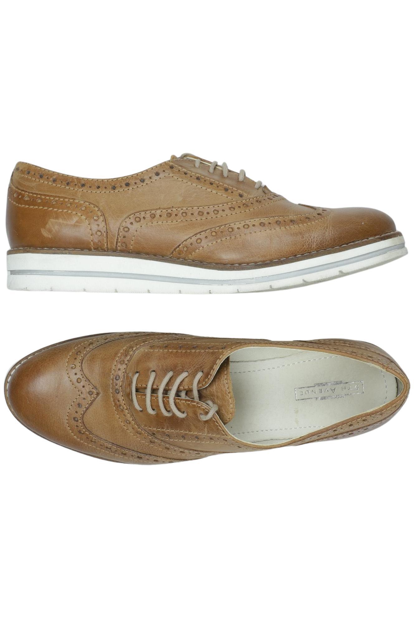 

5th Avenue Damen Halbschuh, braun, Gr. 39