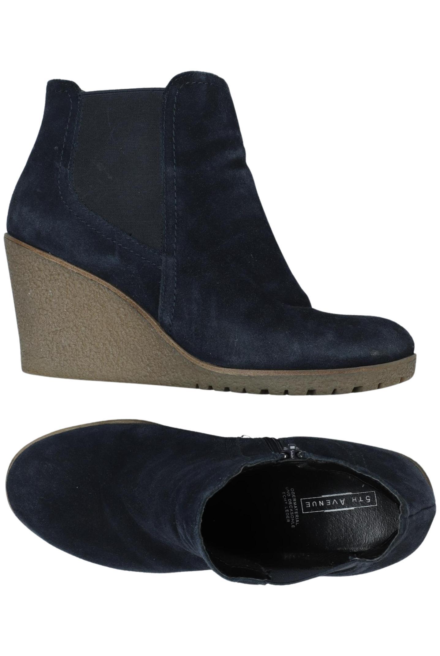 

5th Avenue Damen Stiefelette, marineblau, Gr. 40