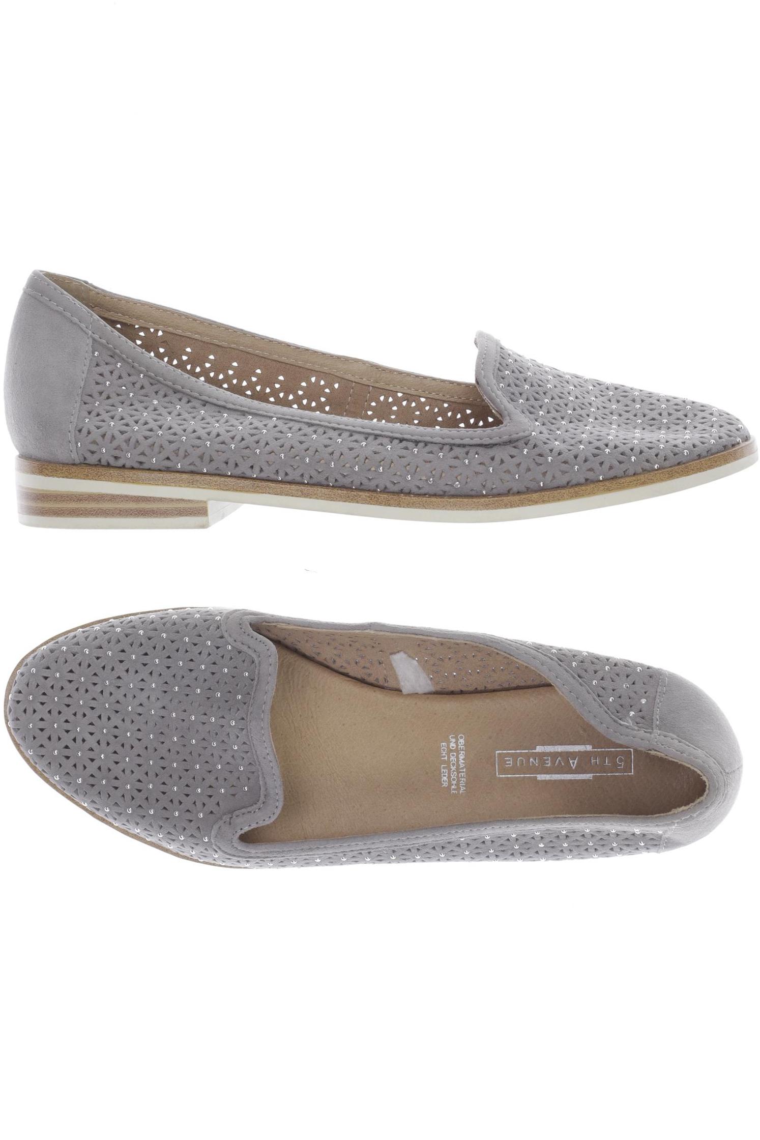 

5th Avenue Damen Halbschuh, grau, Gr. 36