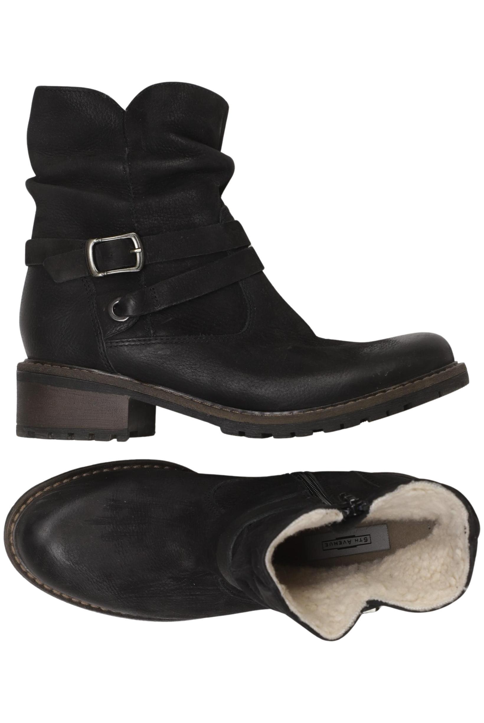 

5th Avenue Damen Stiefelette, schwarz, Gr. 38