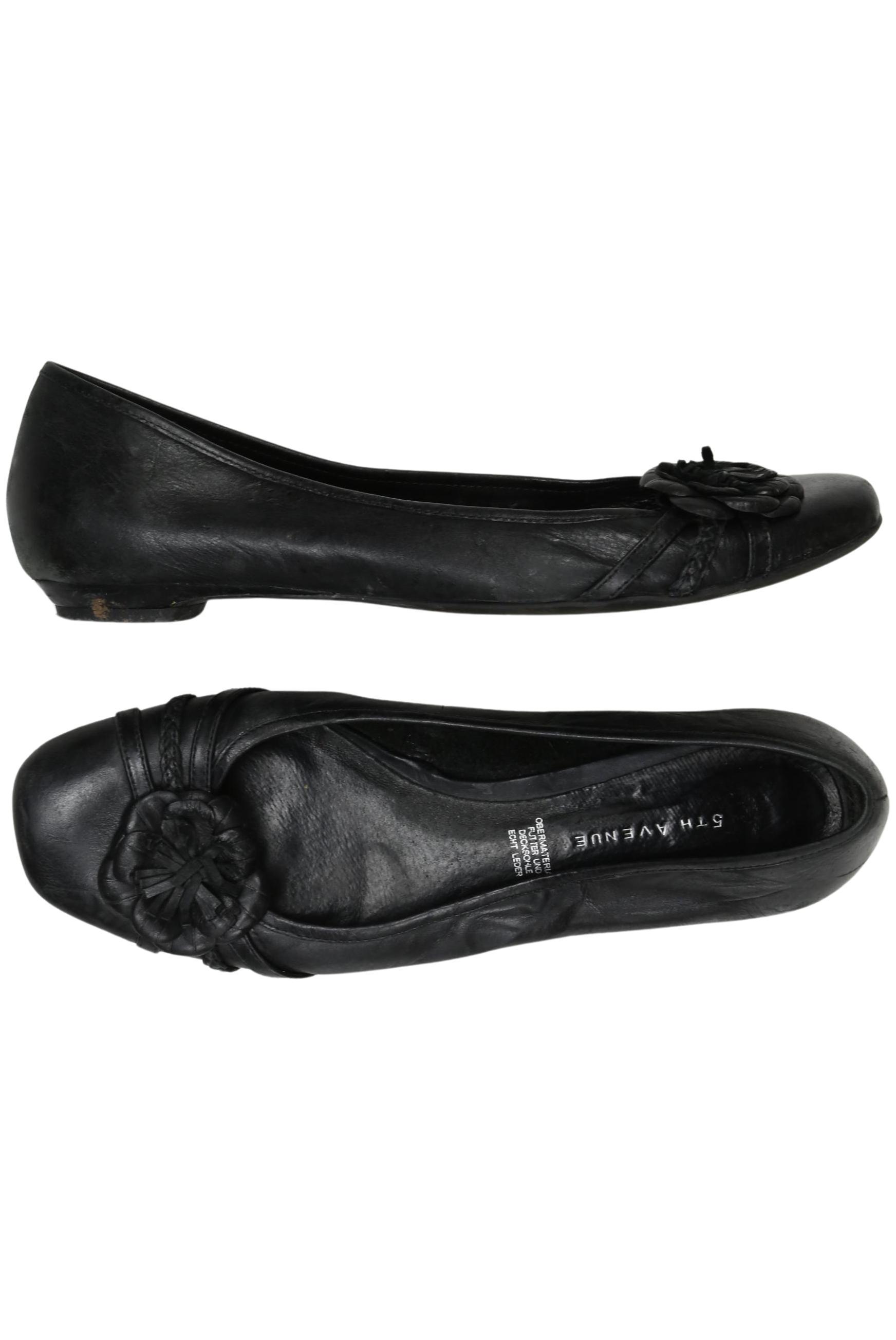 

5th Avenue Damen Ballerinas, schwarz, Gr. 39