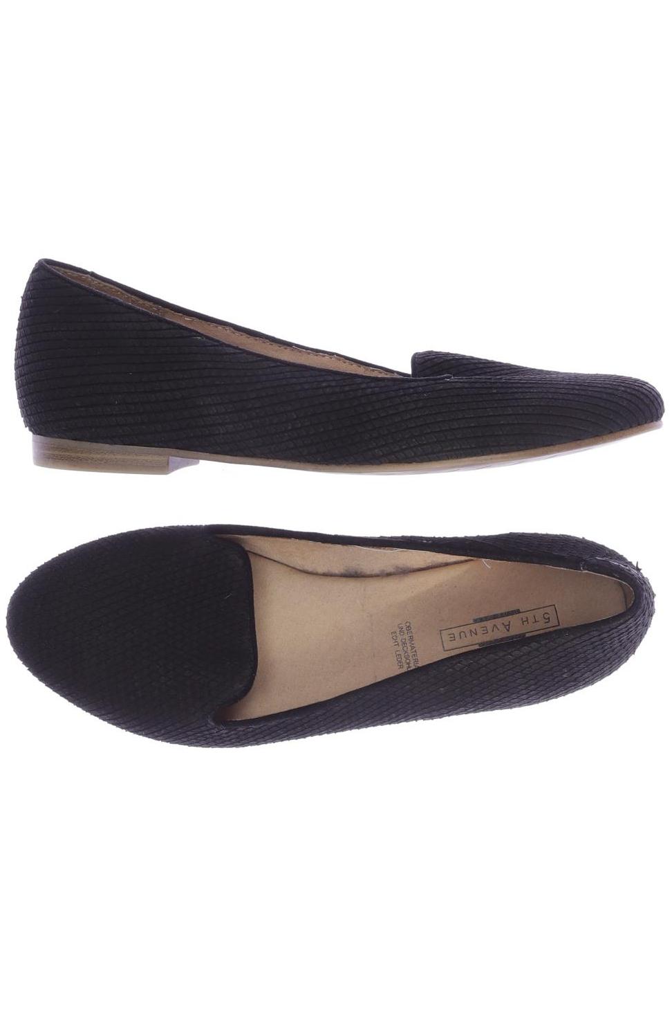 

5th Avenue Damen Ballerinas, schwarz, Gr. 36