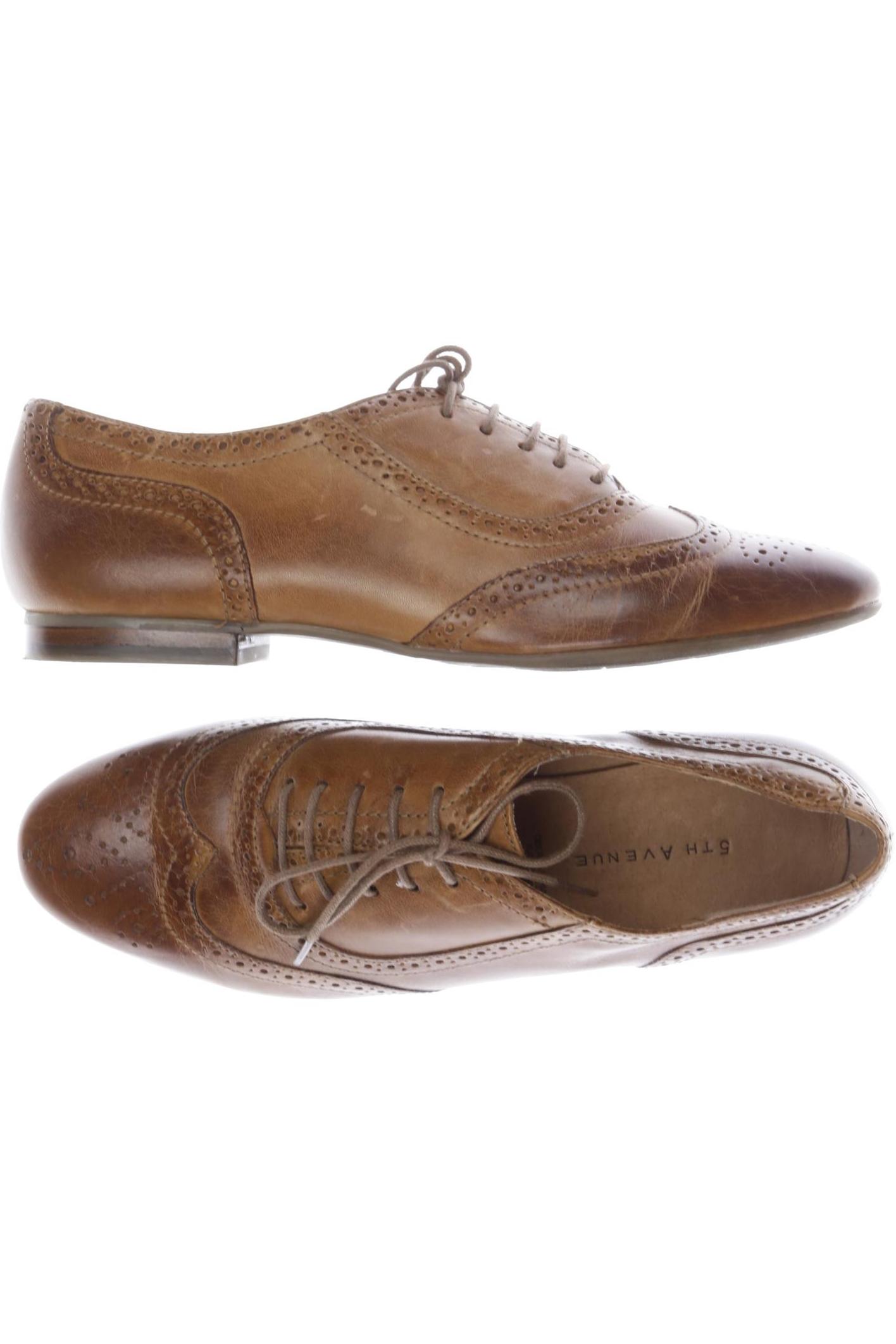 

5th Avenue Damen Halbschuh, braun, Gr. 38