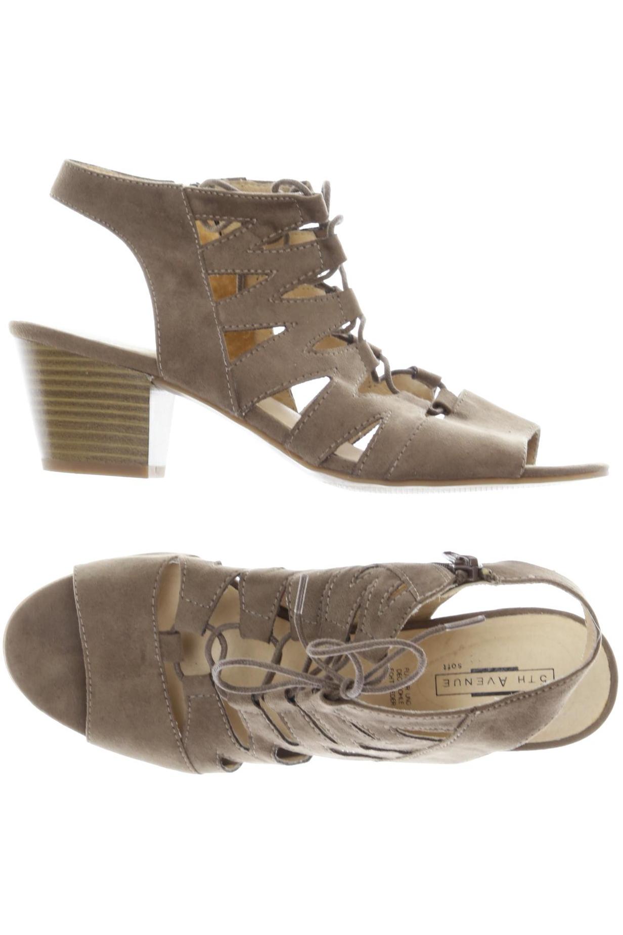 

5th Avenue Damen Sandale, braun, Gr. 38