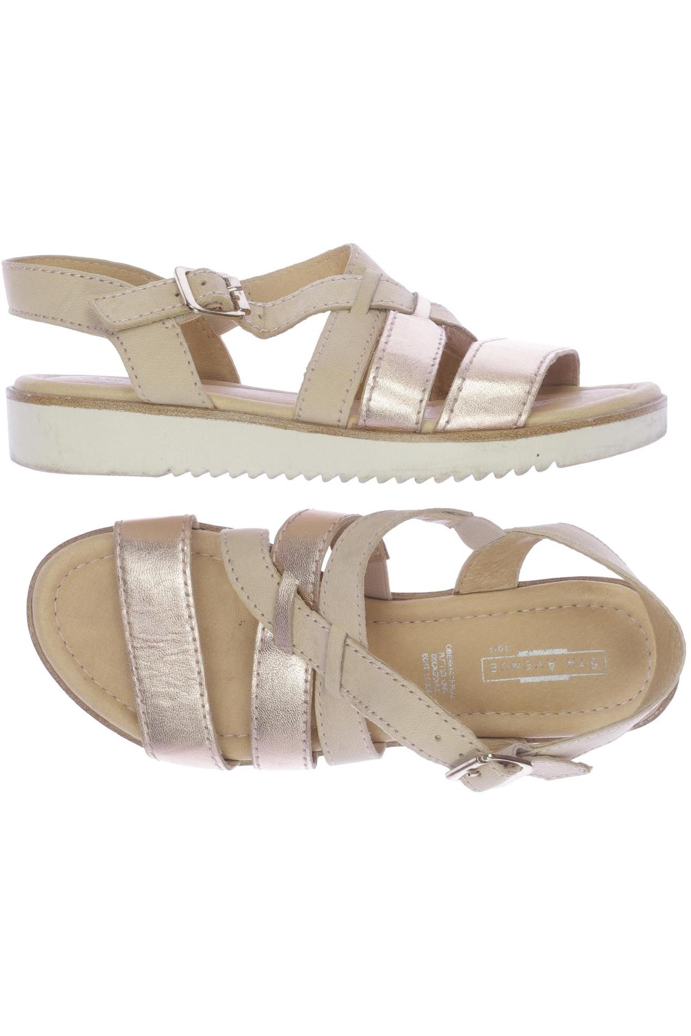 

5th Avenue Damen Sandale, beige, Gr. 36