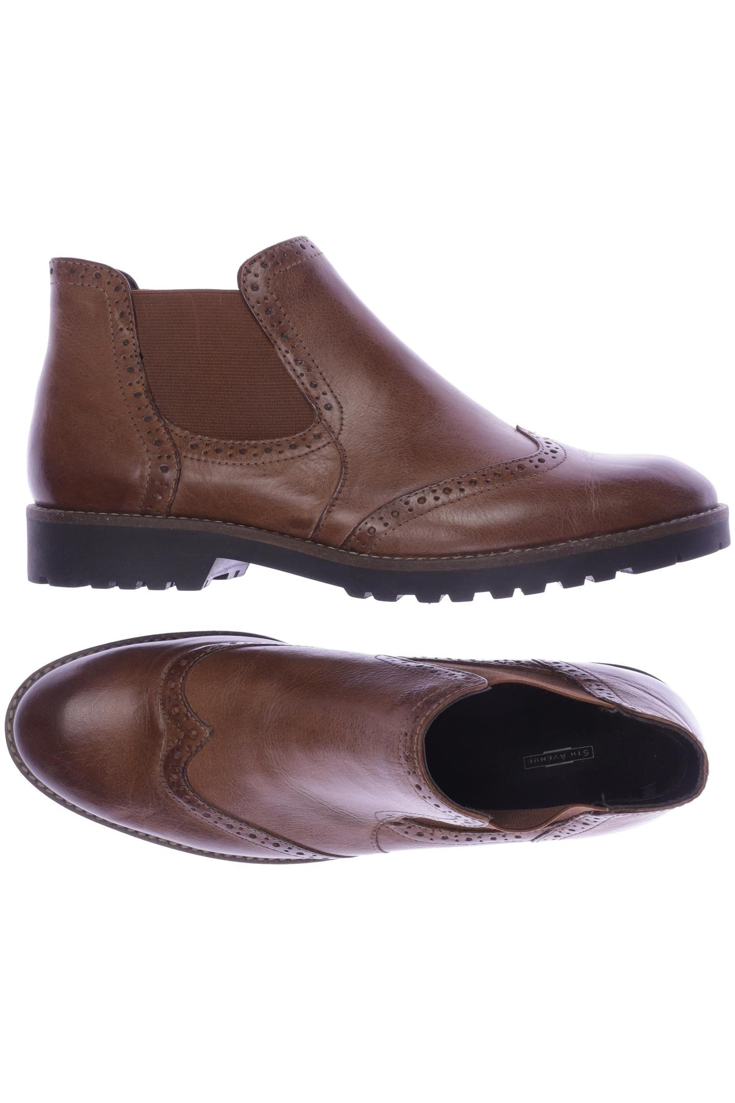 

5th Avenue Damen Stiefelette, braun, Gr. 42