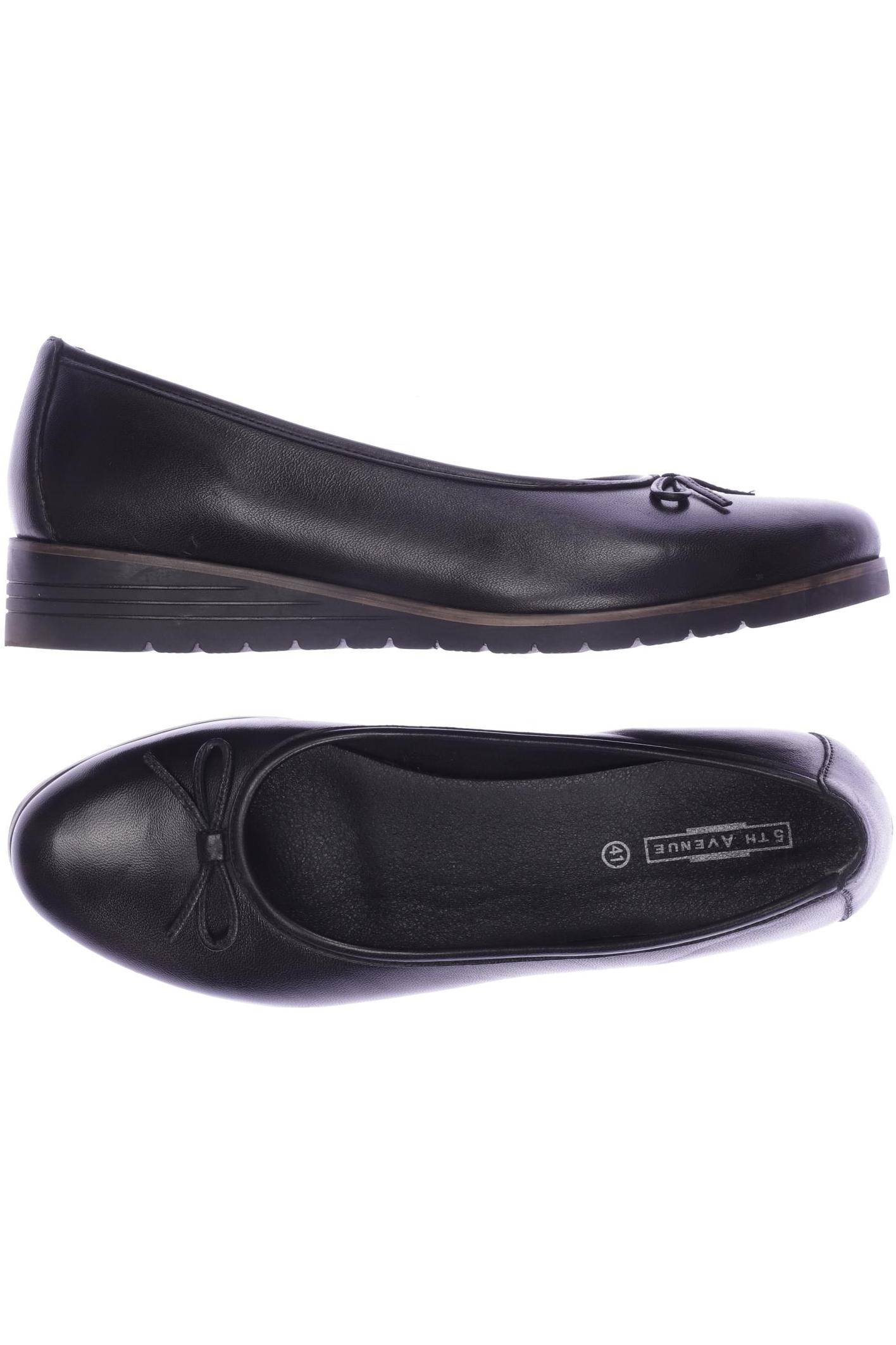 

5th Avenue Damen Ballerinas, schwarz, Gr. 41