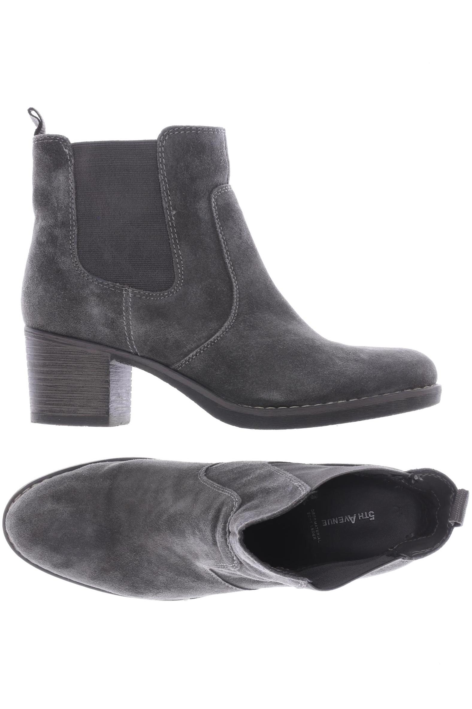 

5th Avenue Damen Stiefelette, grau, Gr. 38