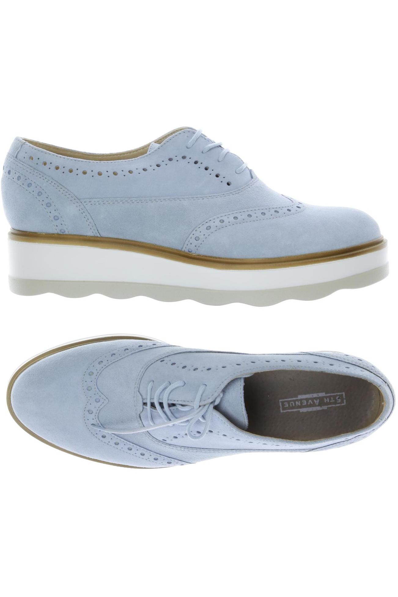 

5th Avenue Damen Halbschuh, hellblau, Gr. 38