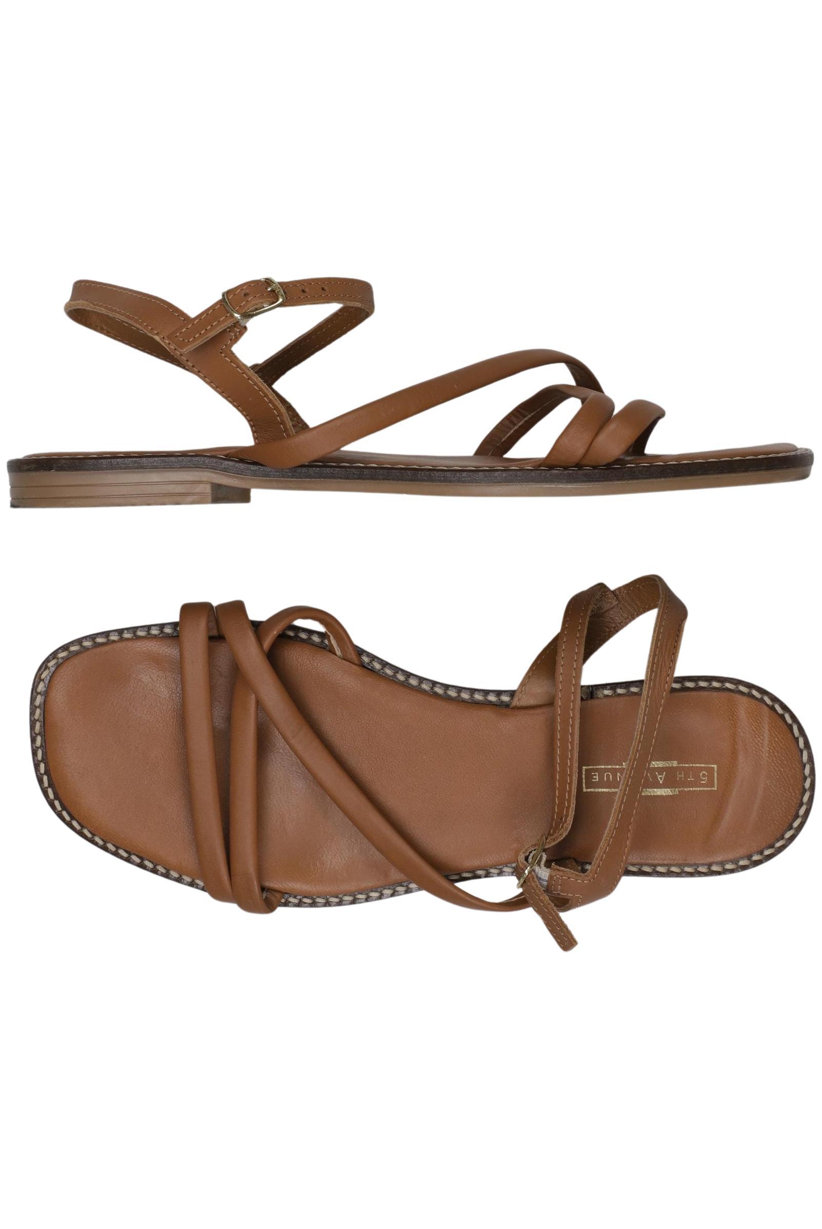 

5th Avenue Damen Sandale, braun, Gr. 40