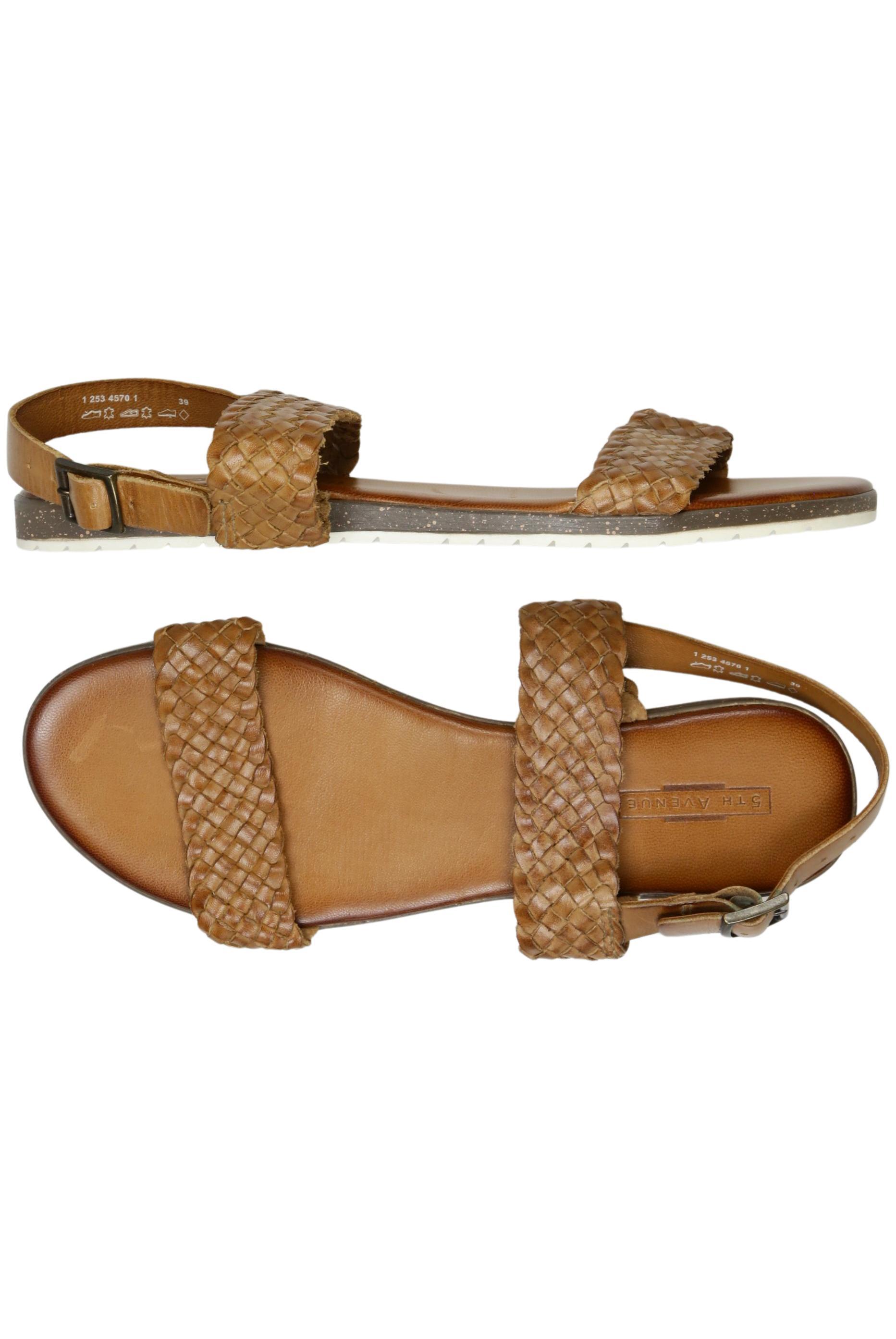 

5th Avenue Damen Sandale, braun, Gr. 39