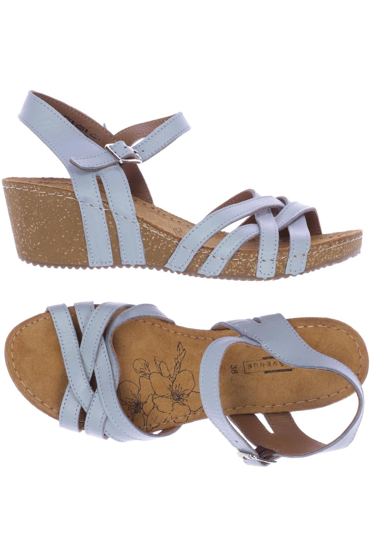 

5th Avenue Damen Sandale, blau, Gr. 38