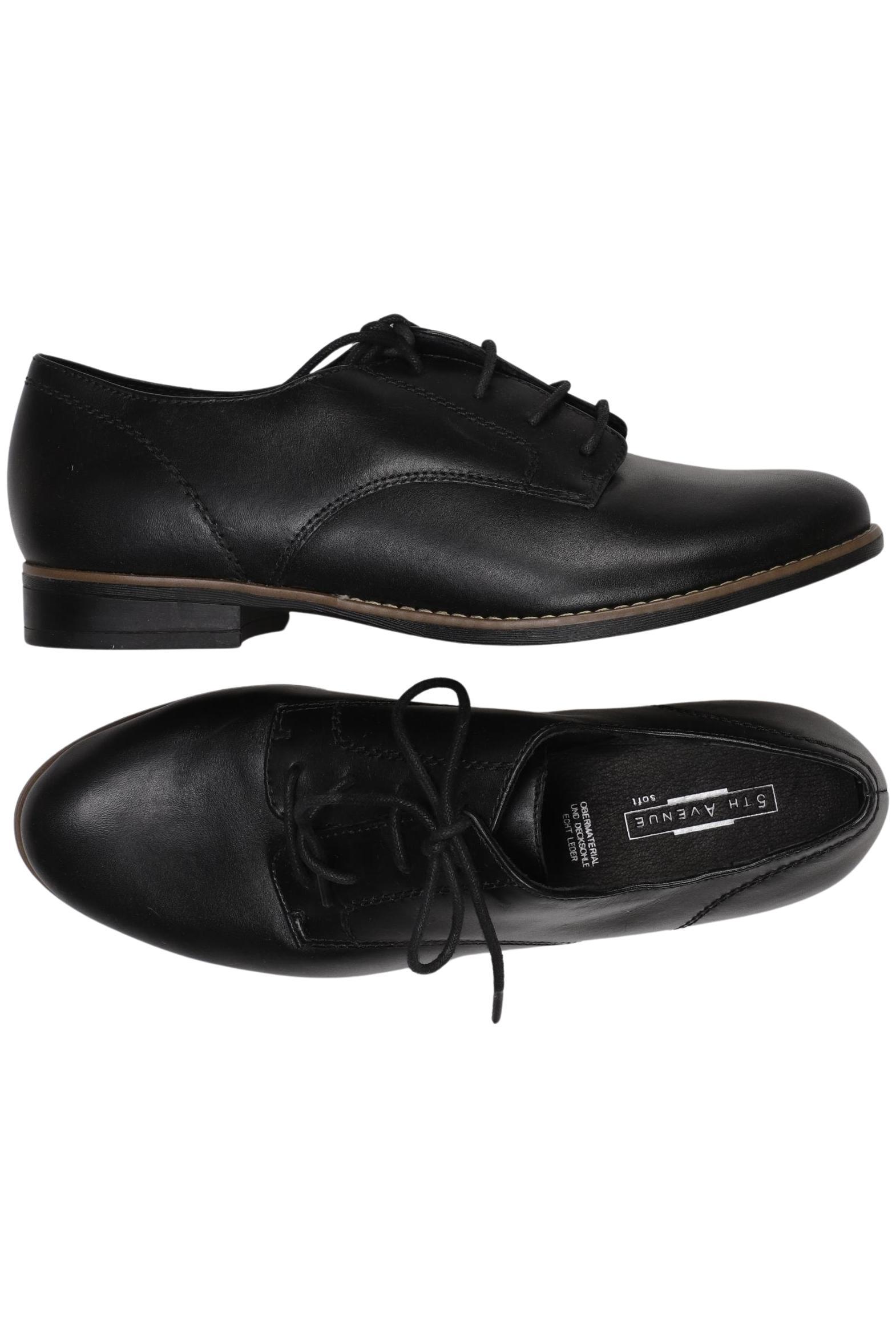 

5th Avenue Damen Halbschuh, schwarz, Gr. 38