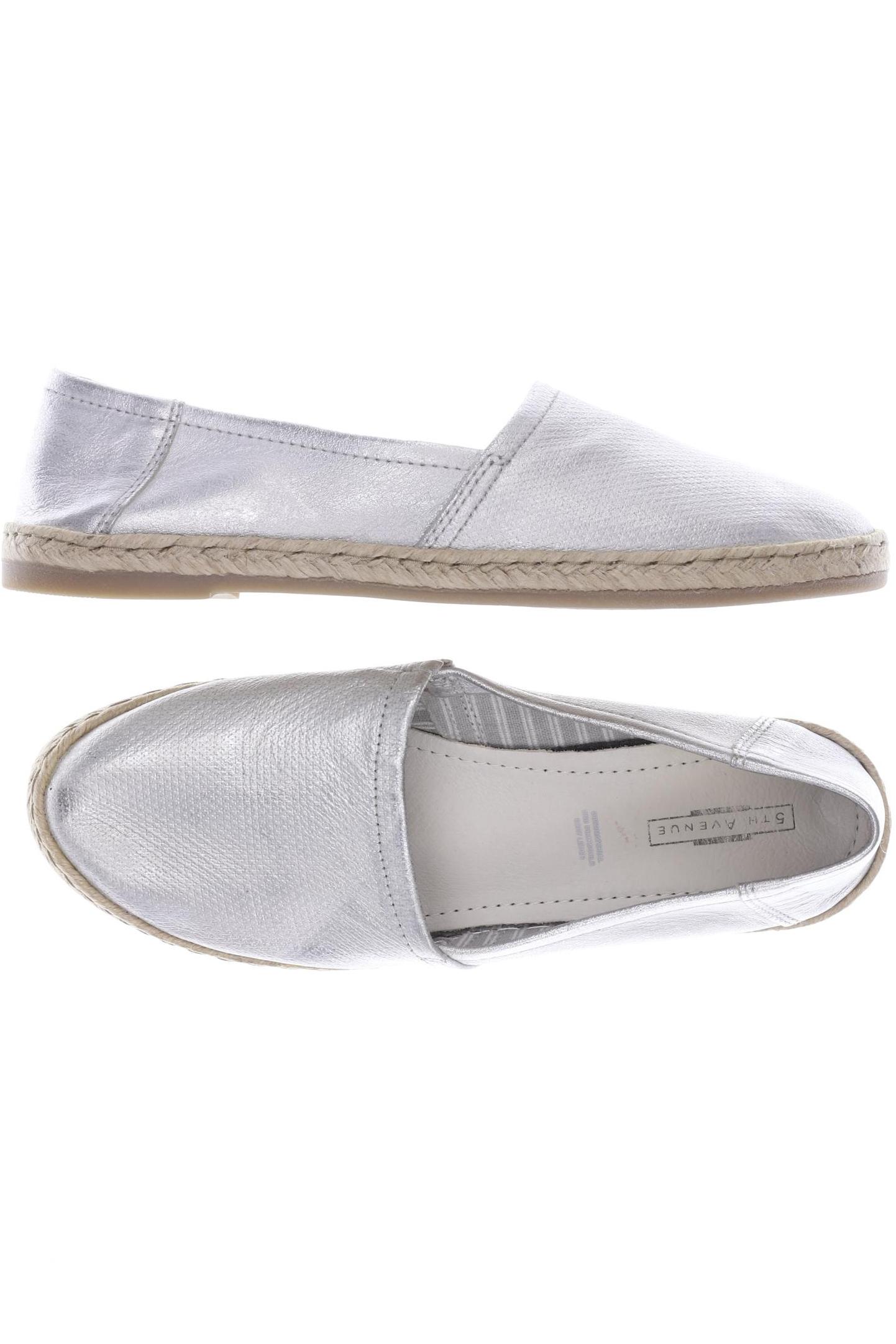 

5th Avenue Damen Halbschuh, silber, Gr. 39