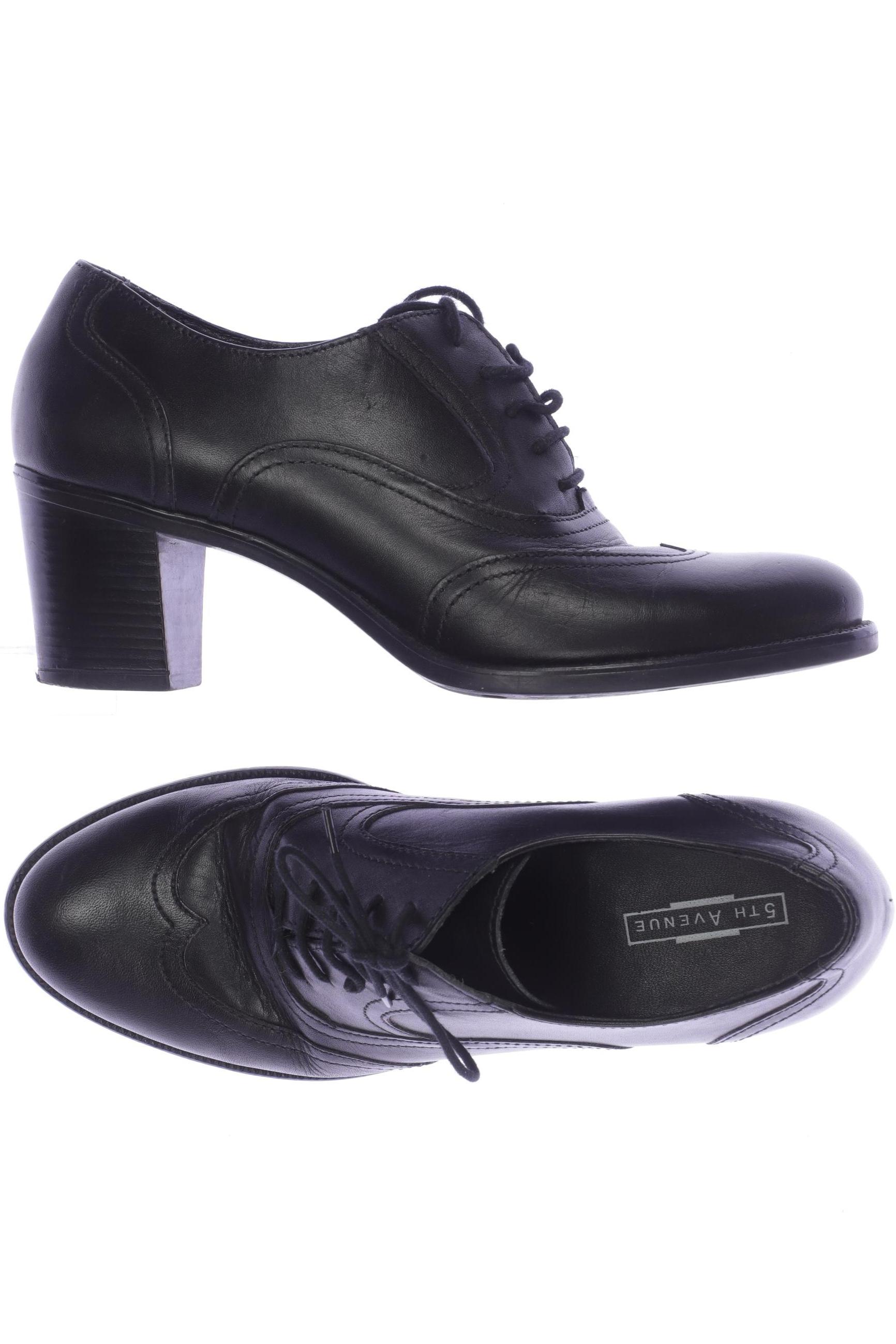 

5th Avenue Damen Halbschuh, schwarz, Gr. 38