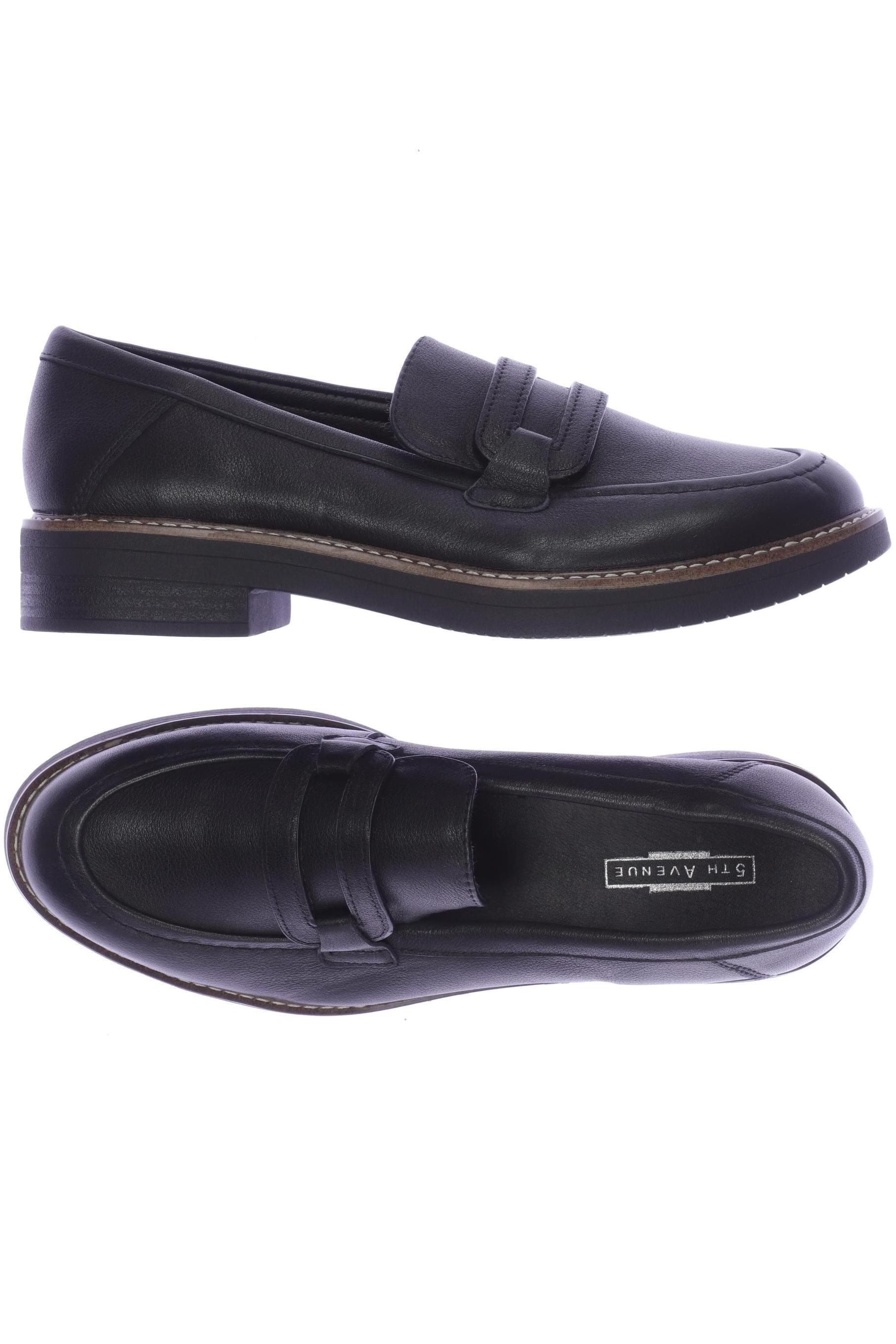 

5th Avenue Damen Halbschuh, schwarz, Gr. 38
