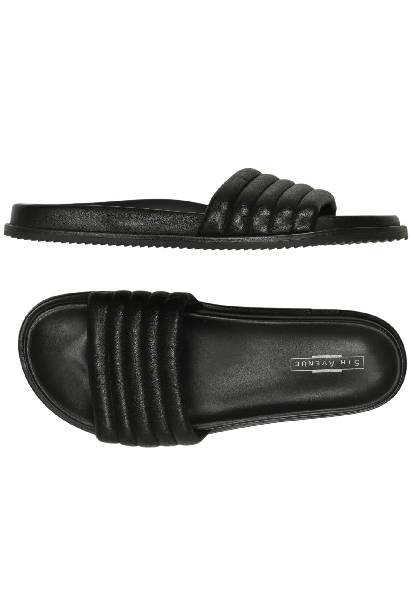 

5th Avenue Damen Sandale, schwarz, Gr. 39