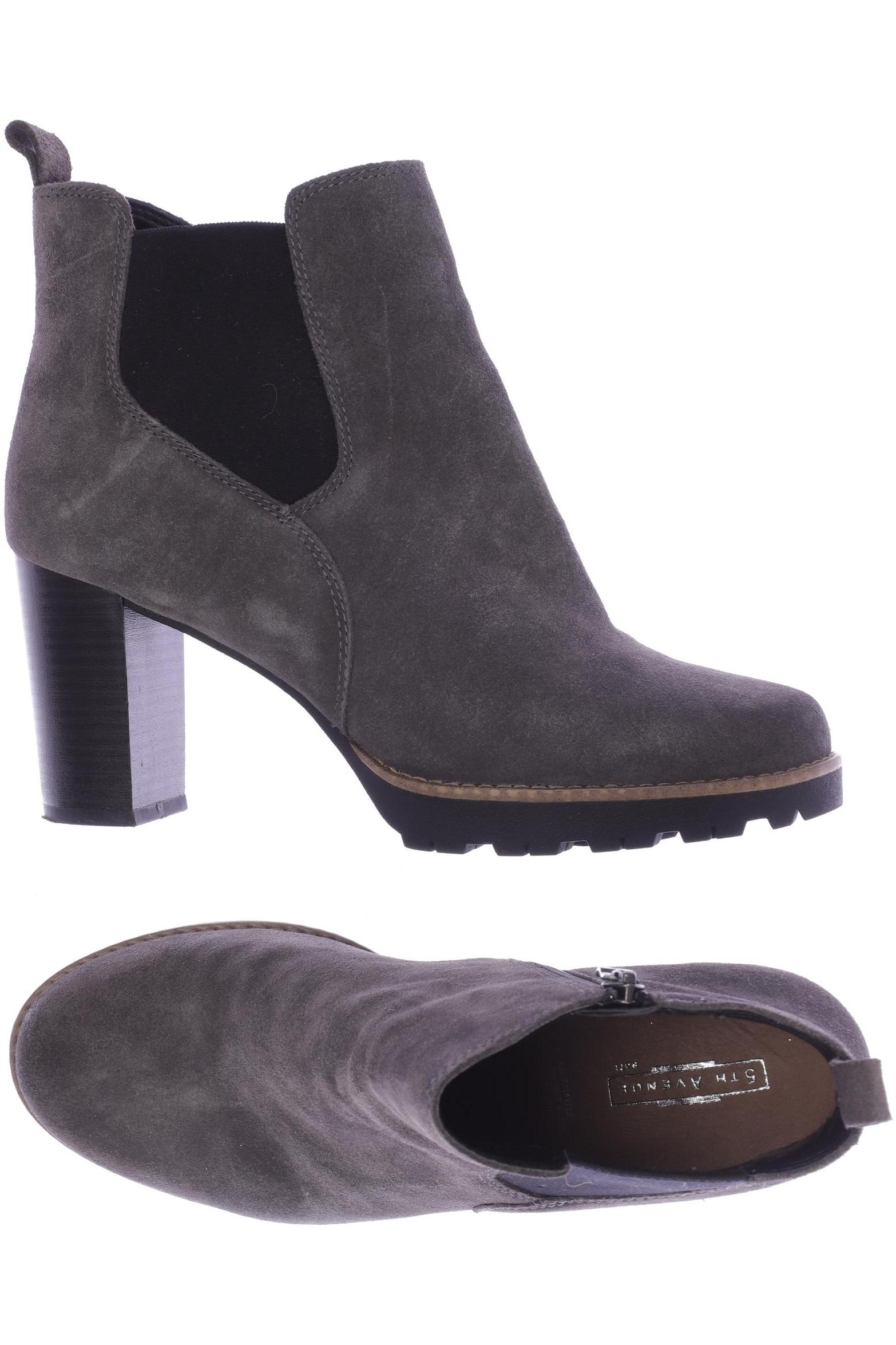 

5th Avenue Damen Stiefelette, grau, Gr. 39