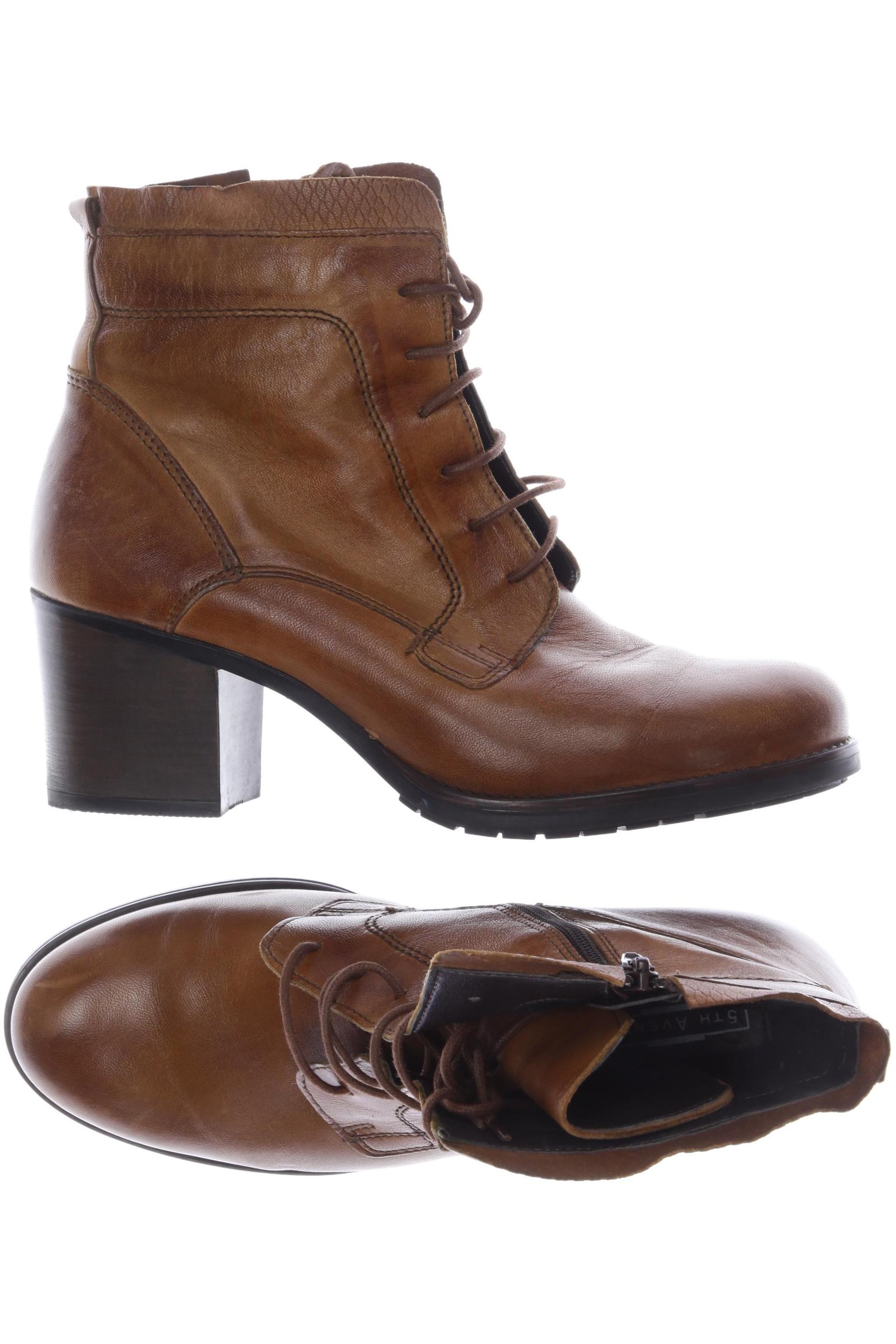 

5th Avenue Damen Stiefelette, braun, Gr. 40